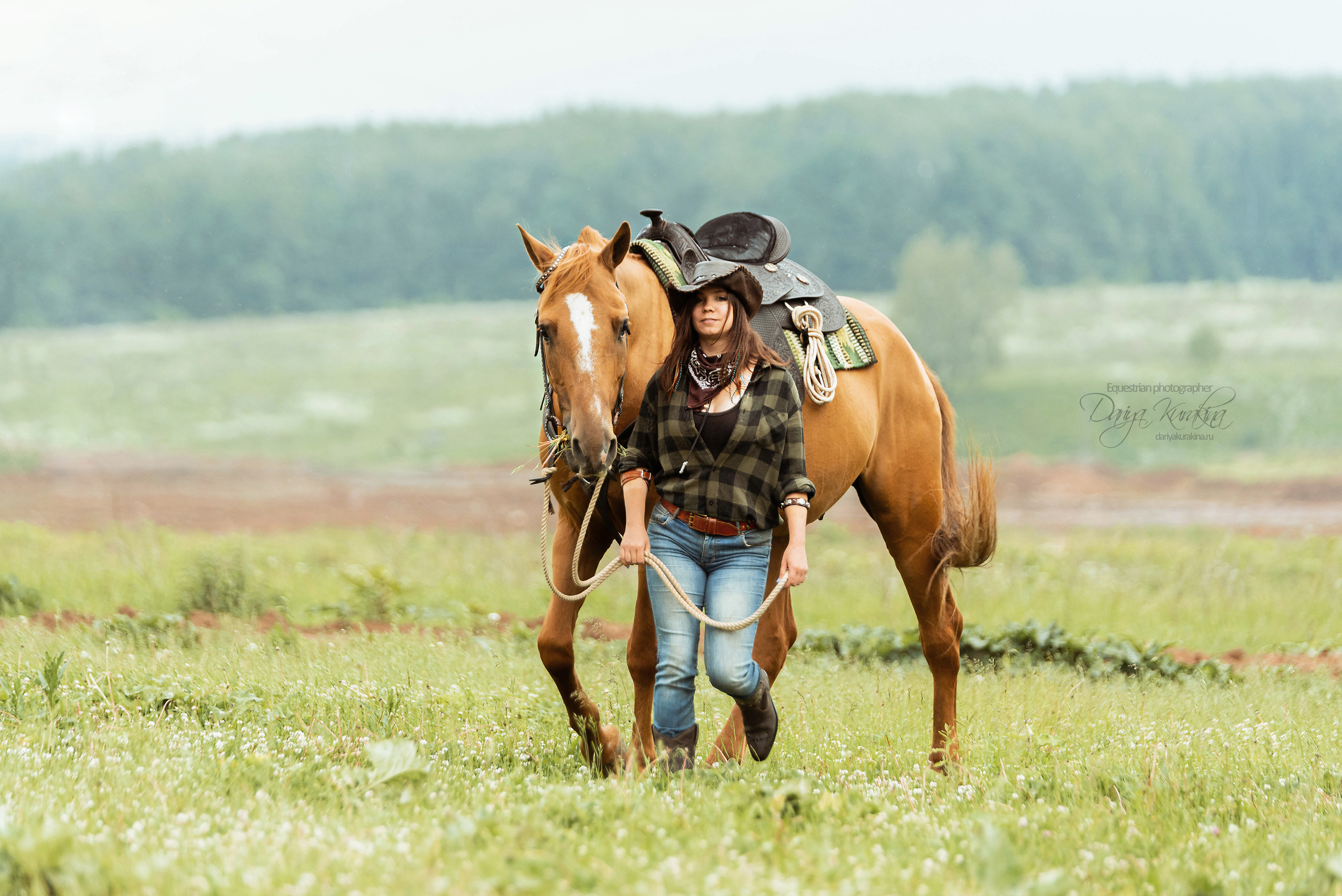 Cowgirl в Горках. Конный фотограф Куракина Дарья • Фотосессии с лошадьми