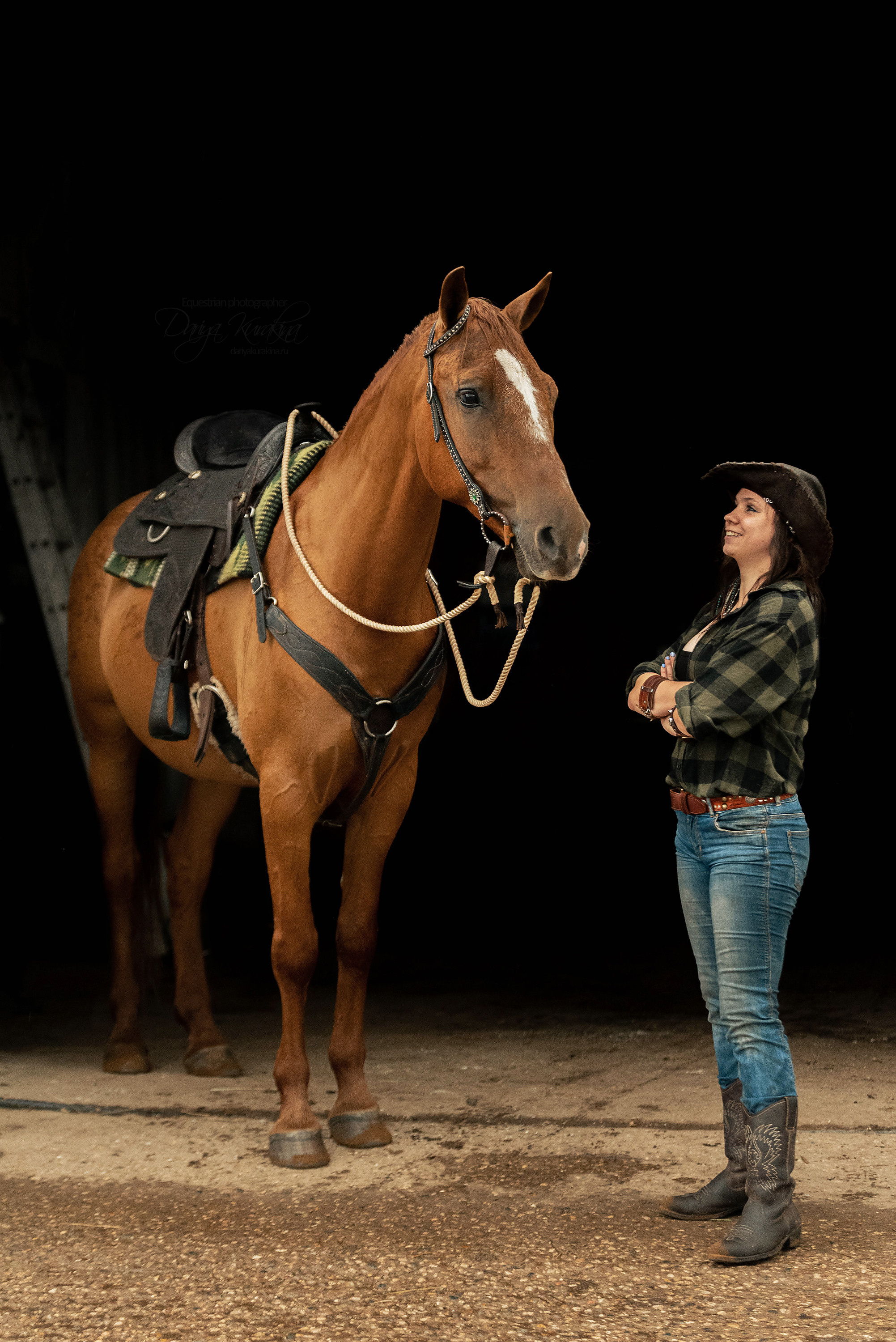 Cowgirl в Горках. Конный фотограф Куракина Дарья • Фотосессии с лошадьми