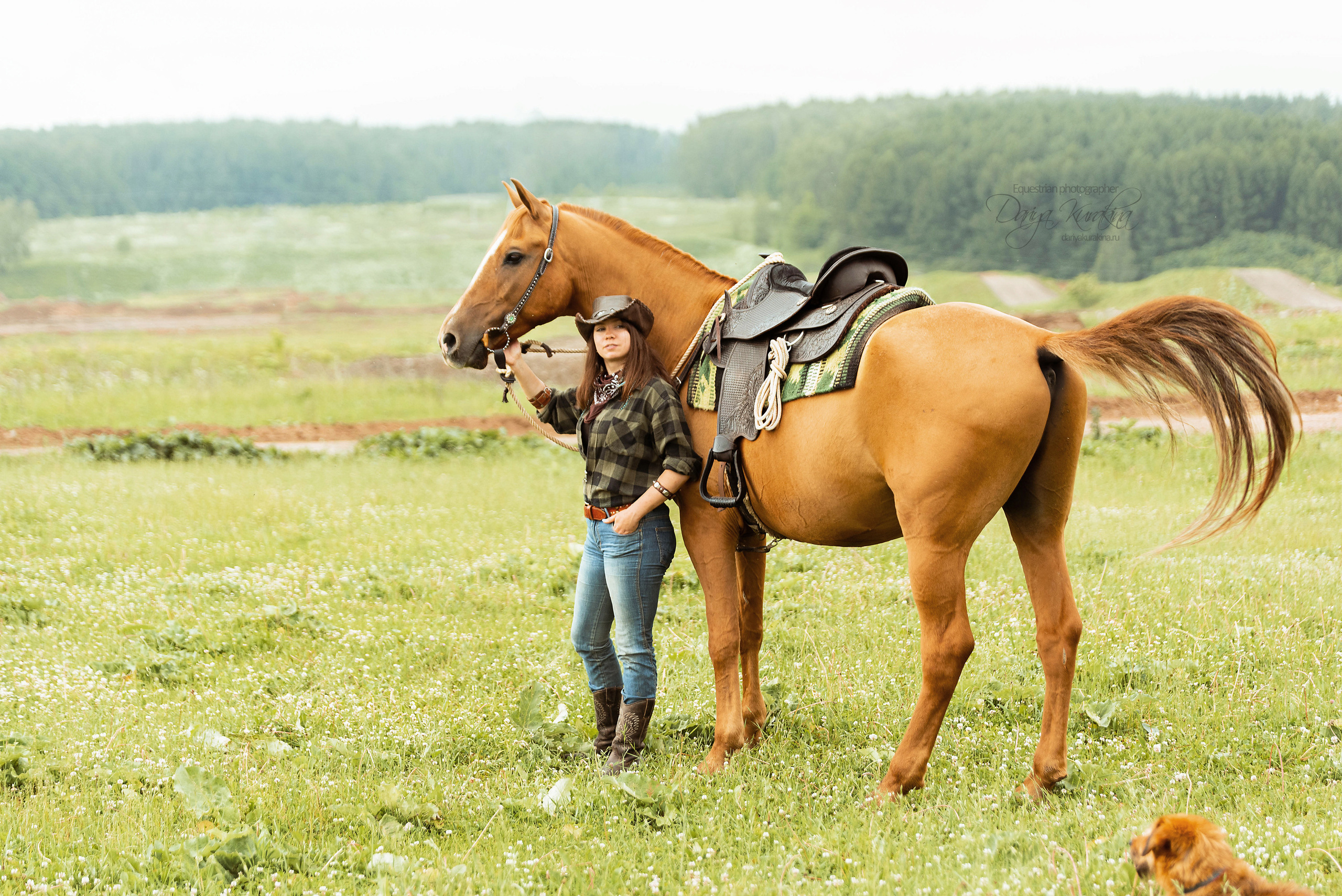 Cowgirl в Горках. Конный фотограф Куракина Дарья • Фотосессии с лошадьми