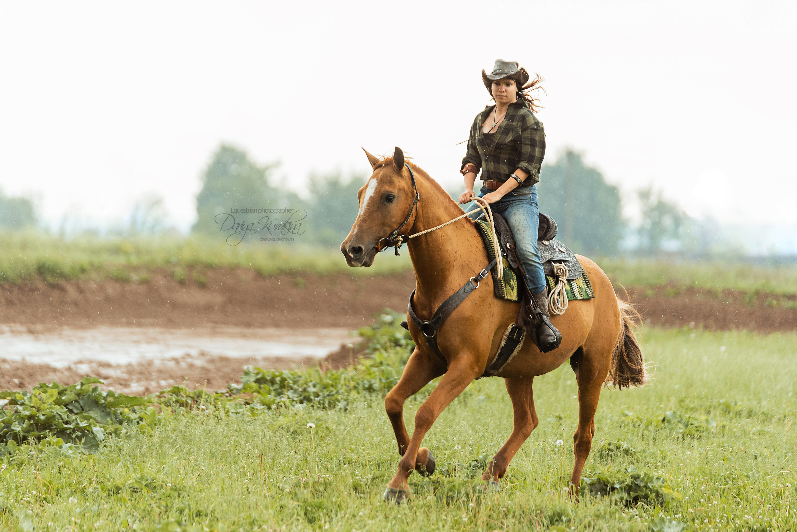 Cowgirl в Горках. Конный фотограф Куракина Дарья • Фотосессии с лошадьми