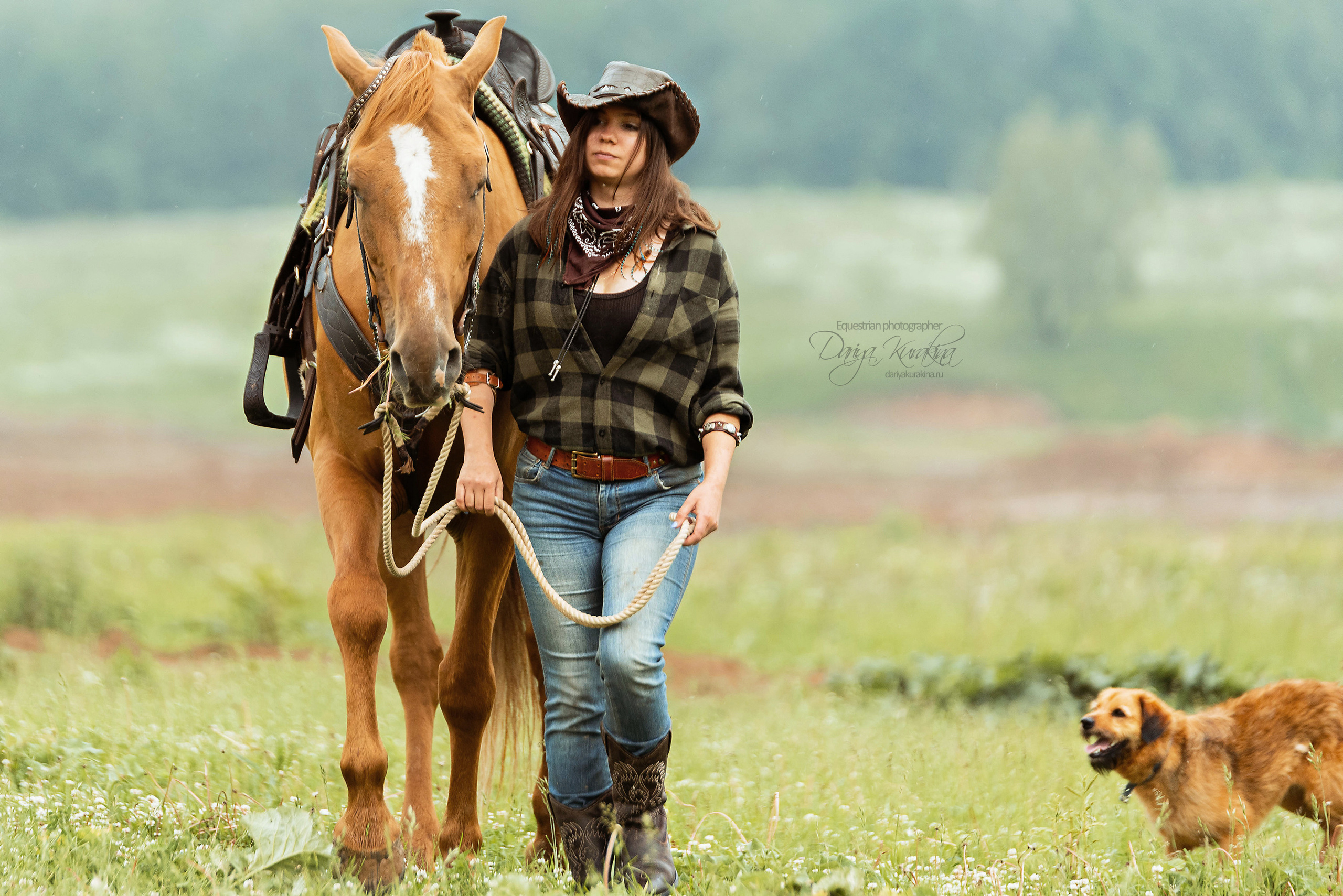 Cowgirl в Горках. Конный фотограф Куракина Дарья • Фотосессии с лошадьми