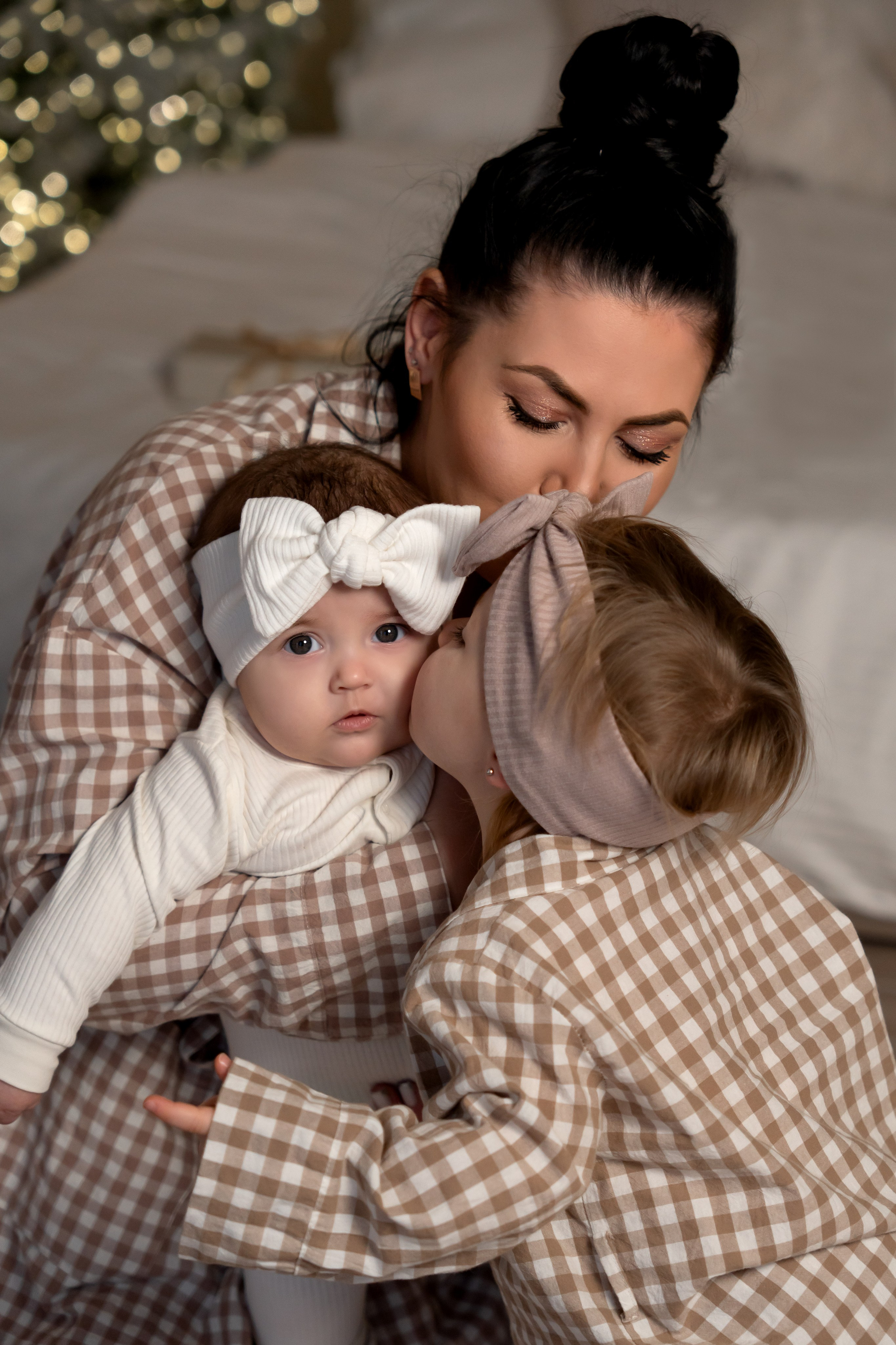 Теплая новогодняя семейная фотосессия. Фотограф в Красноярске. Юлия Чаушанская