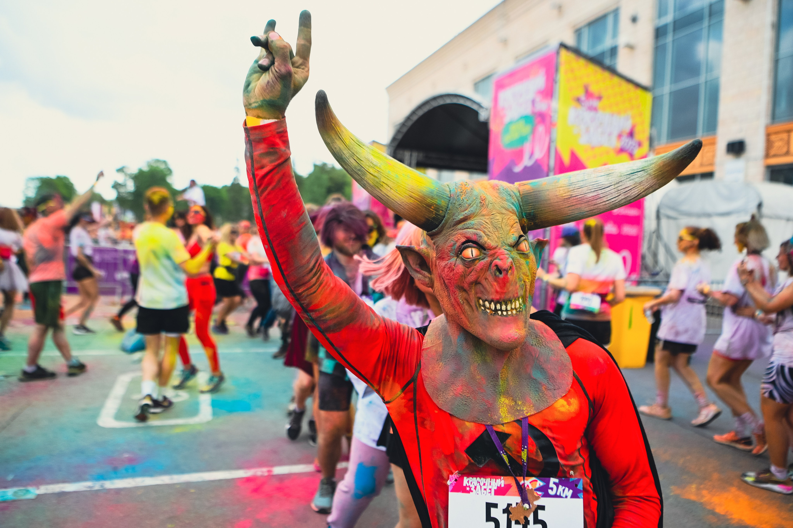 Красочный забег. Елена Дружинина. Спортивный и репортажный фотограф
