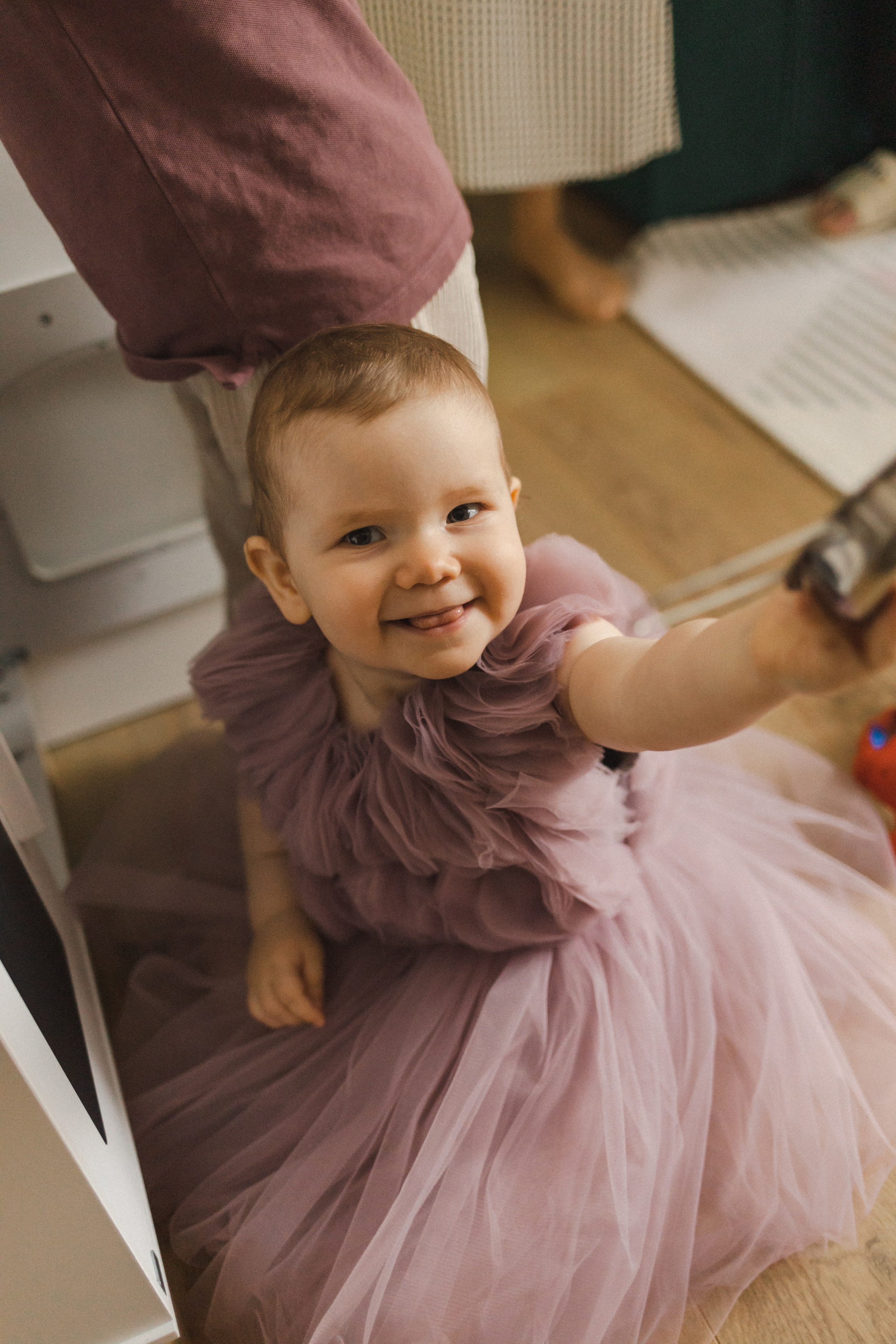 Аглае 1 годик. Семейный фотограф в Москве