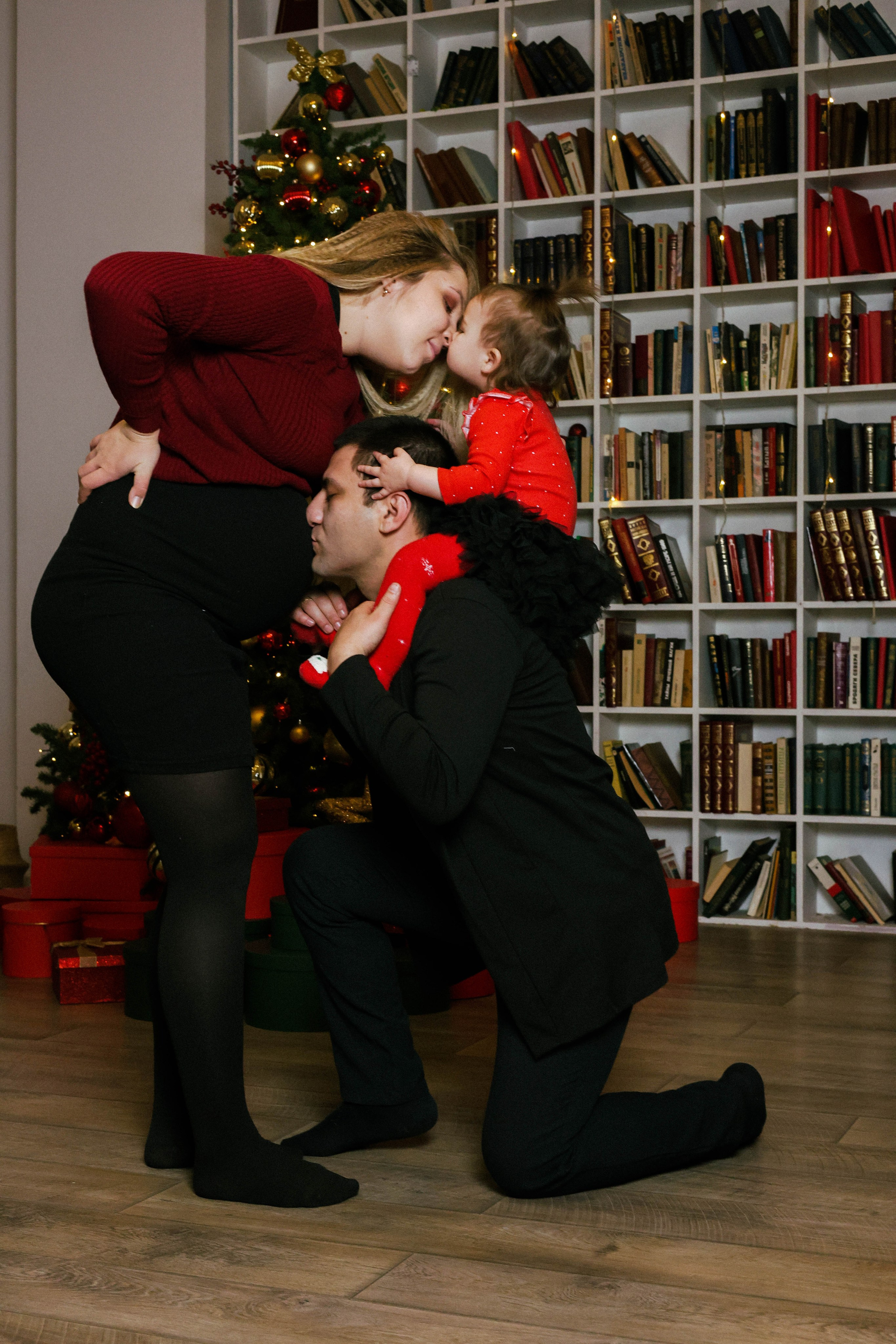 Новогодняя история «Анастасия и ее семья». Фотограф в Москве Анастасия Калинина