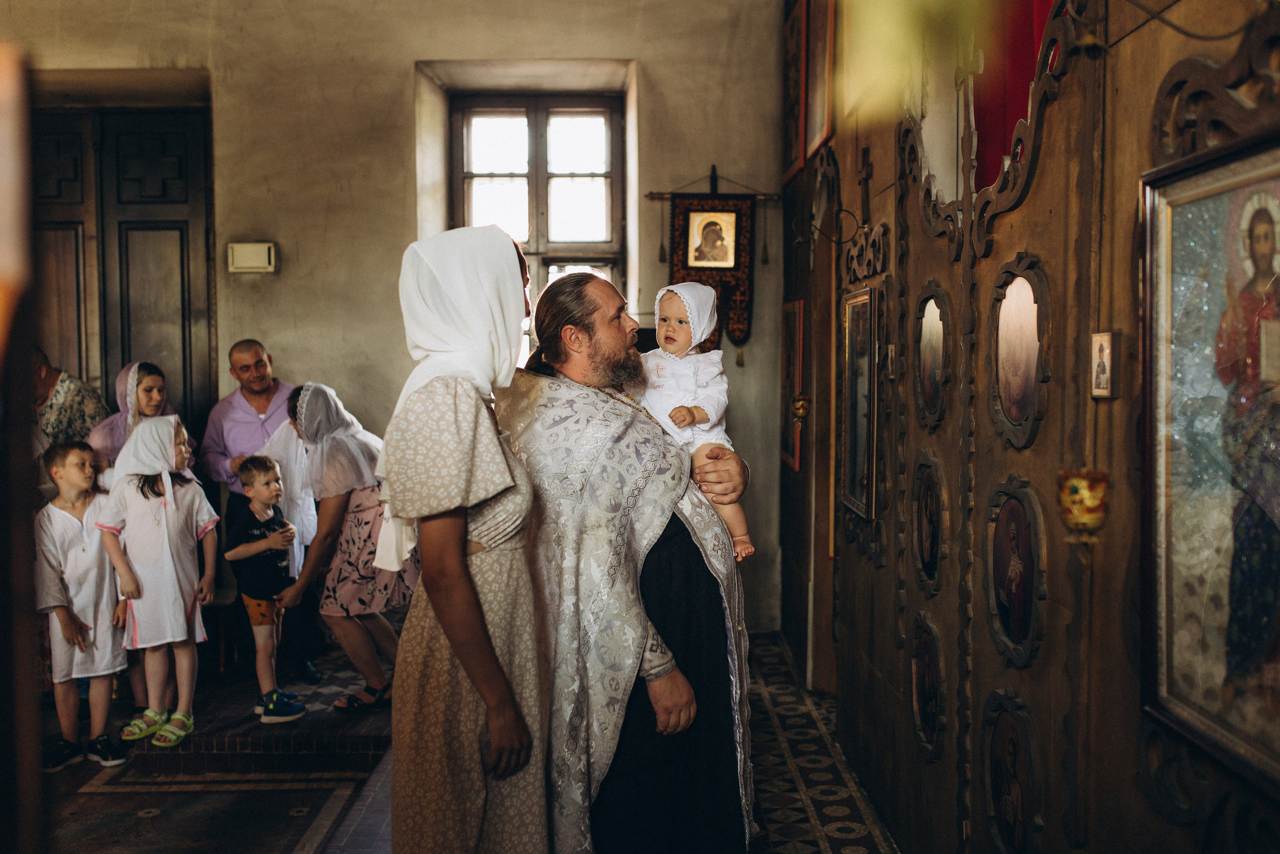 Крещение Марии. Семейный фотограф в Обнинске