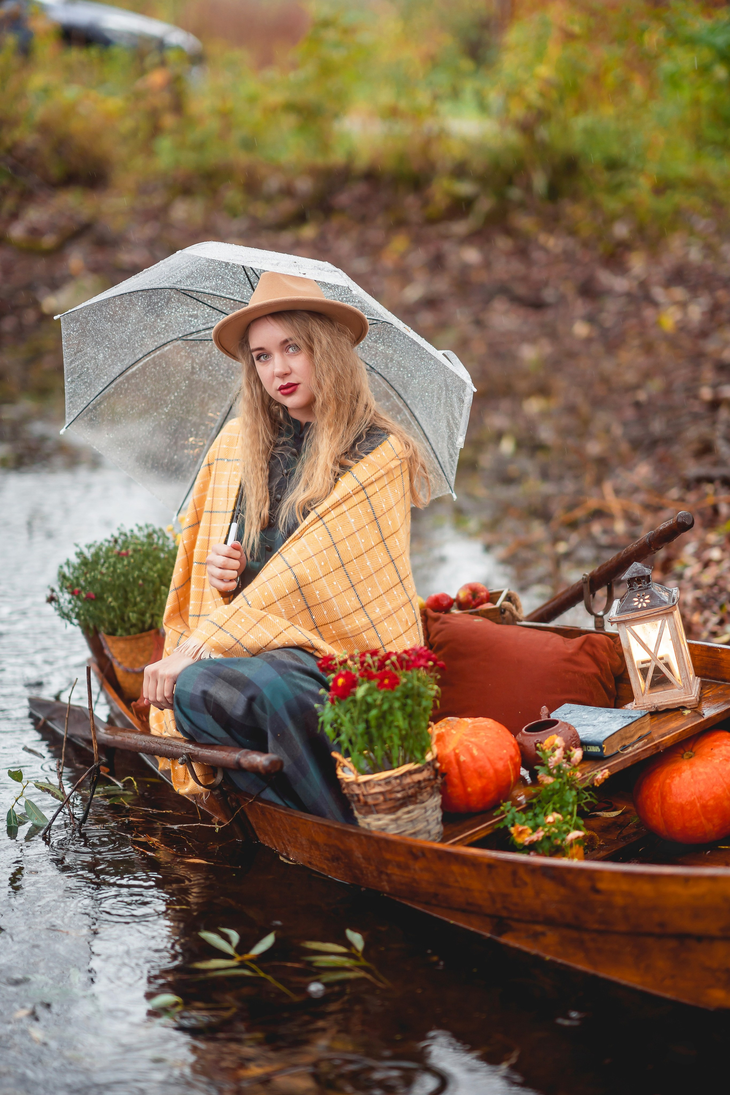Осенние съемки на природе. Фотосессии в Москве. Анастасия Жукова
