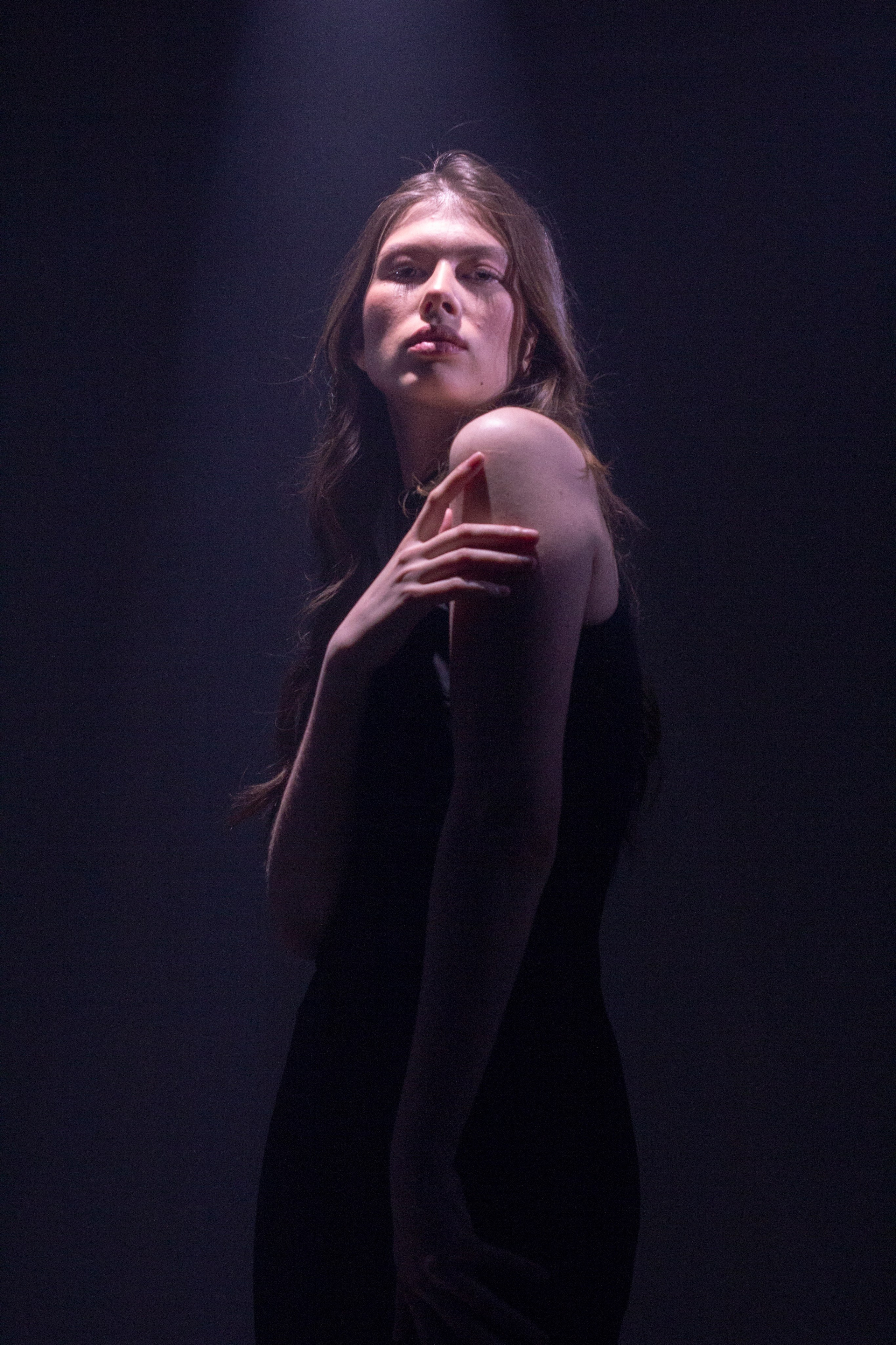 Чёрное платье. Портретный фотограф в Москве и Московской области Гнутиков Сергей