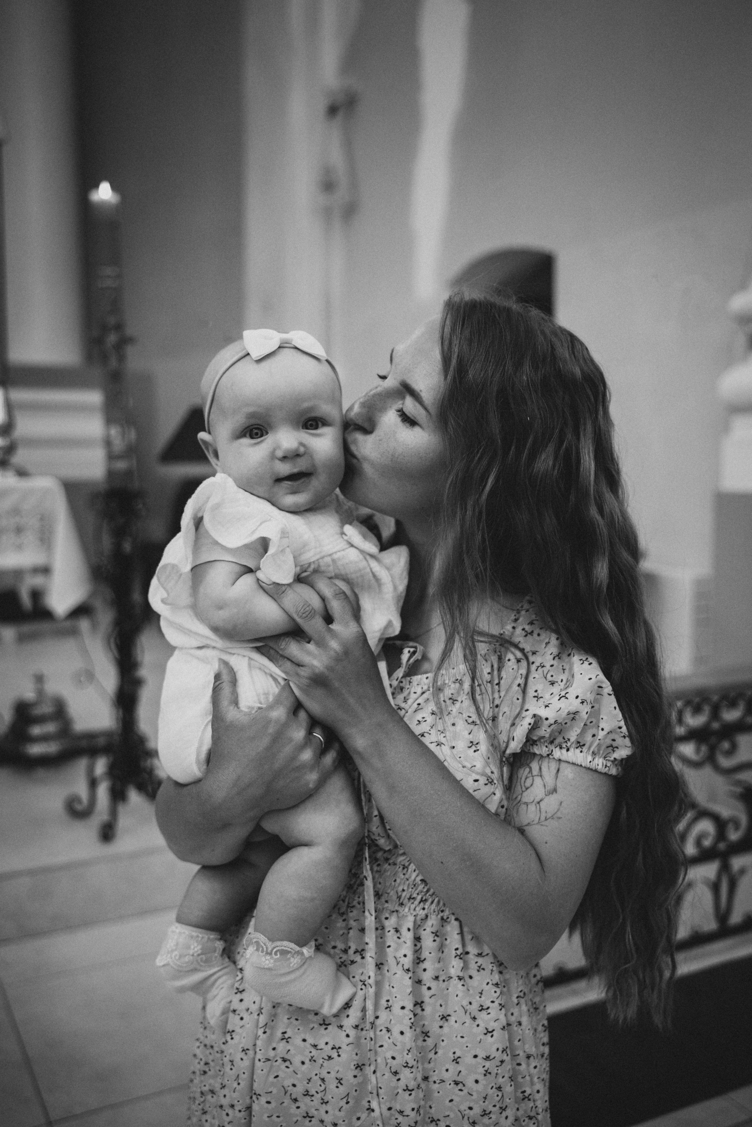 Крещение Леи (костёл в Заславле). Семейный фотограф в Минске Дарья Дреко