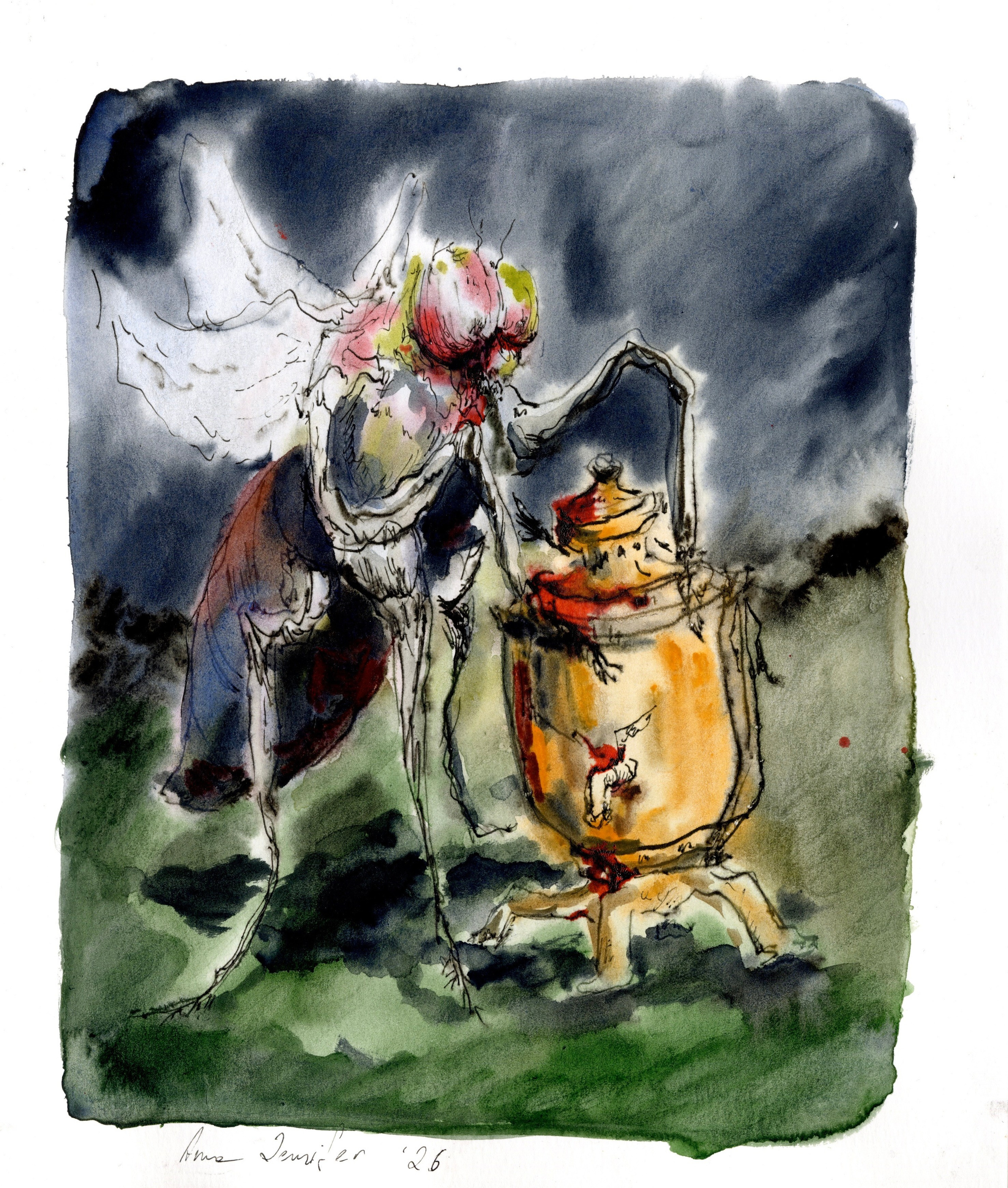 Watercolors. Anna Jennifer | Contemporary Artist