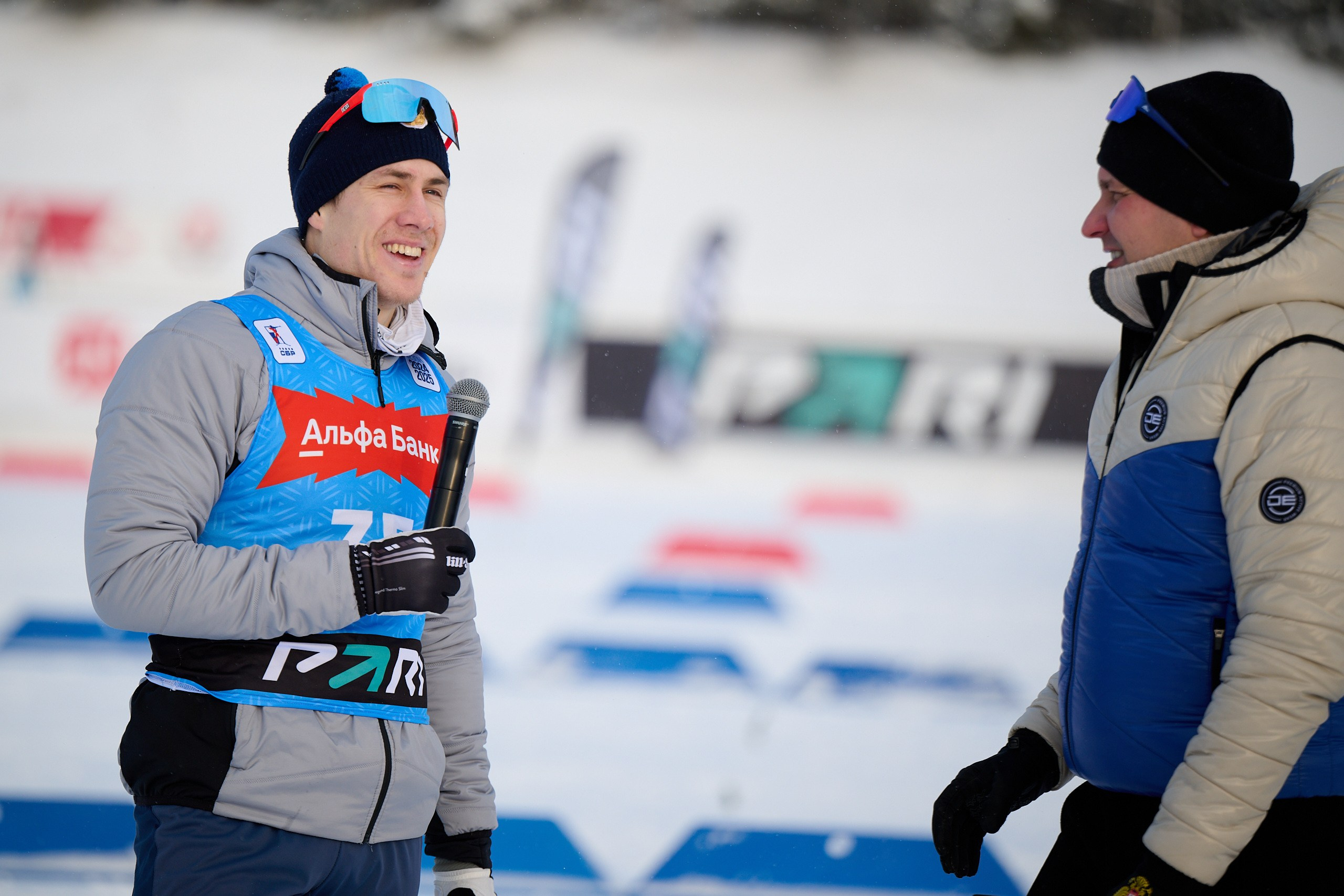 Биатлон. Чемпионат России — 2024/2025, 3-й этап, Ижевск. Спринт. Мужчины. Спортивный репортажный фотограф в Ижевске Сергей Мерзляков