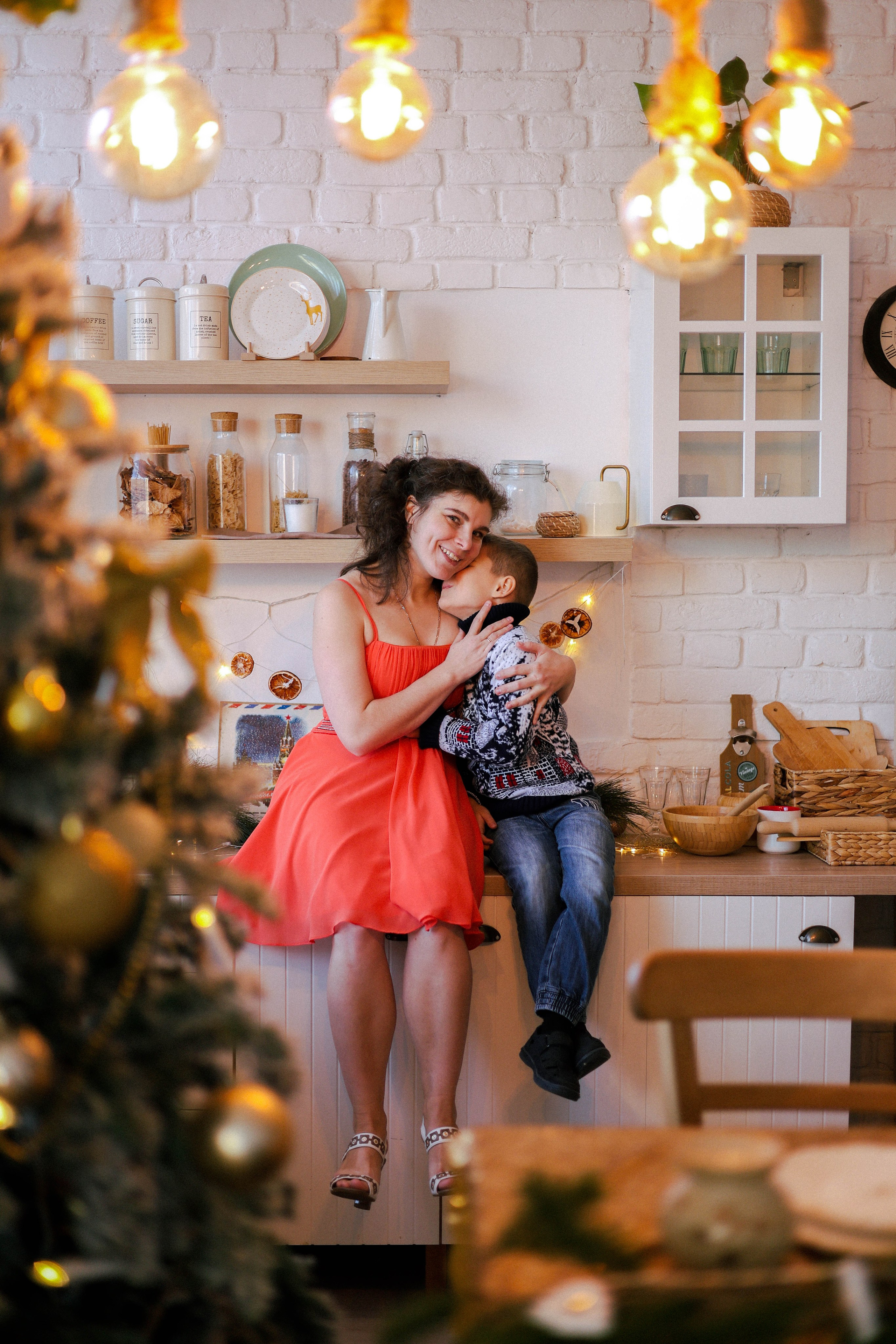 Новогодняя история «Нелля и ее семья». Фотограф в Москве Анастасия Калинина