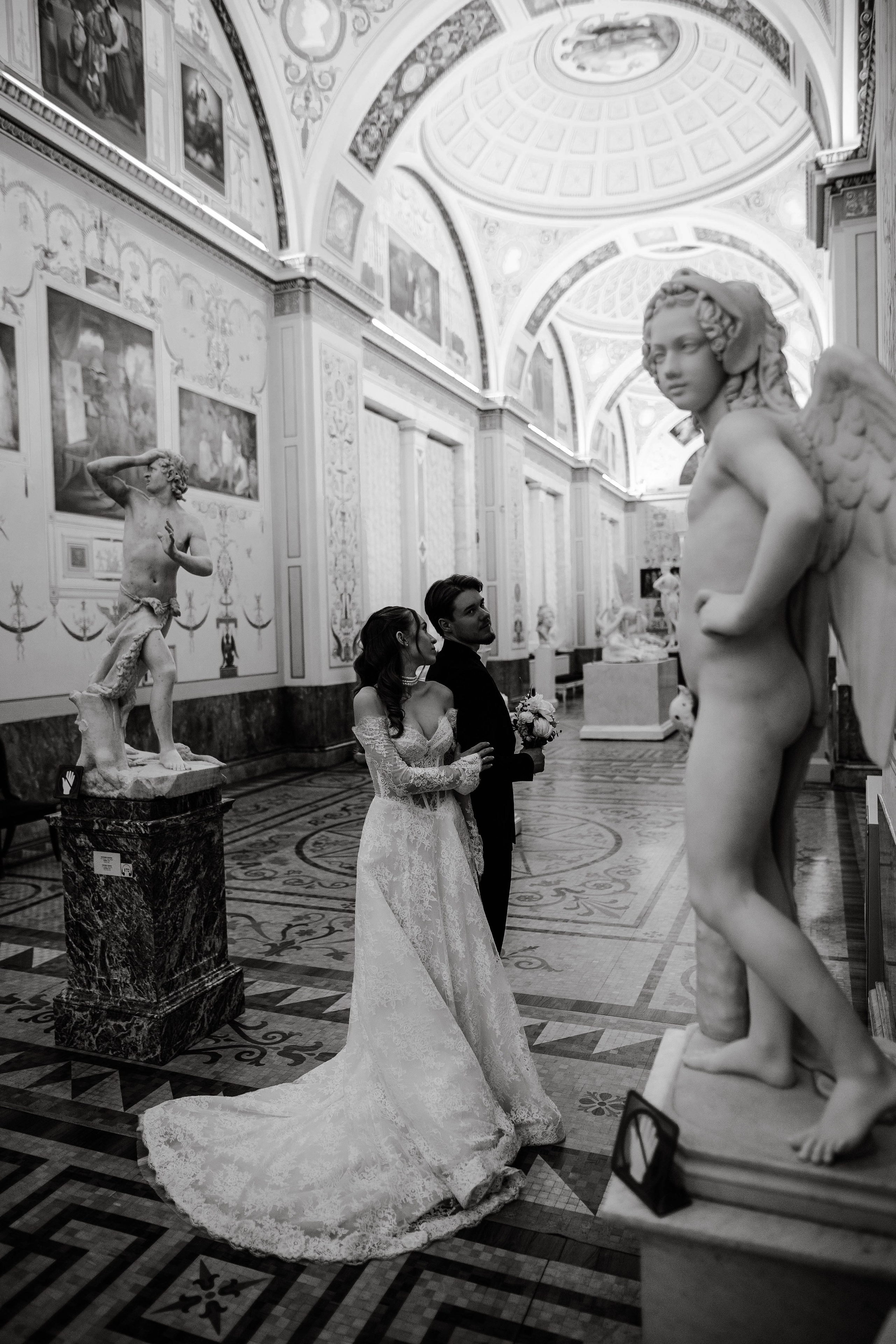 Ольга и Глеб / Эрмитаж. Фотограф Veronika Potaseva