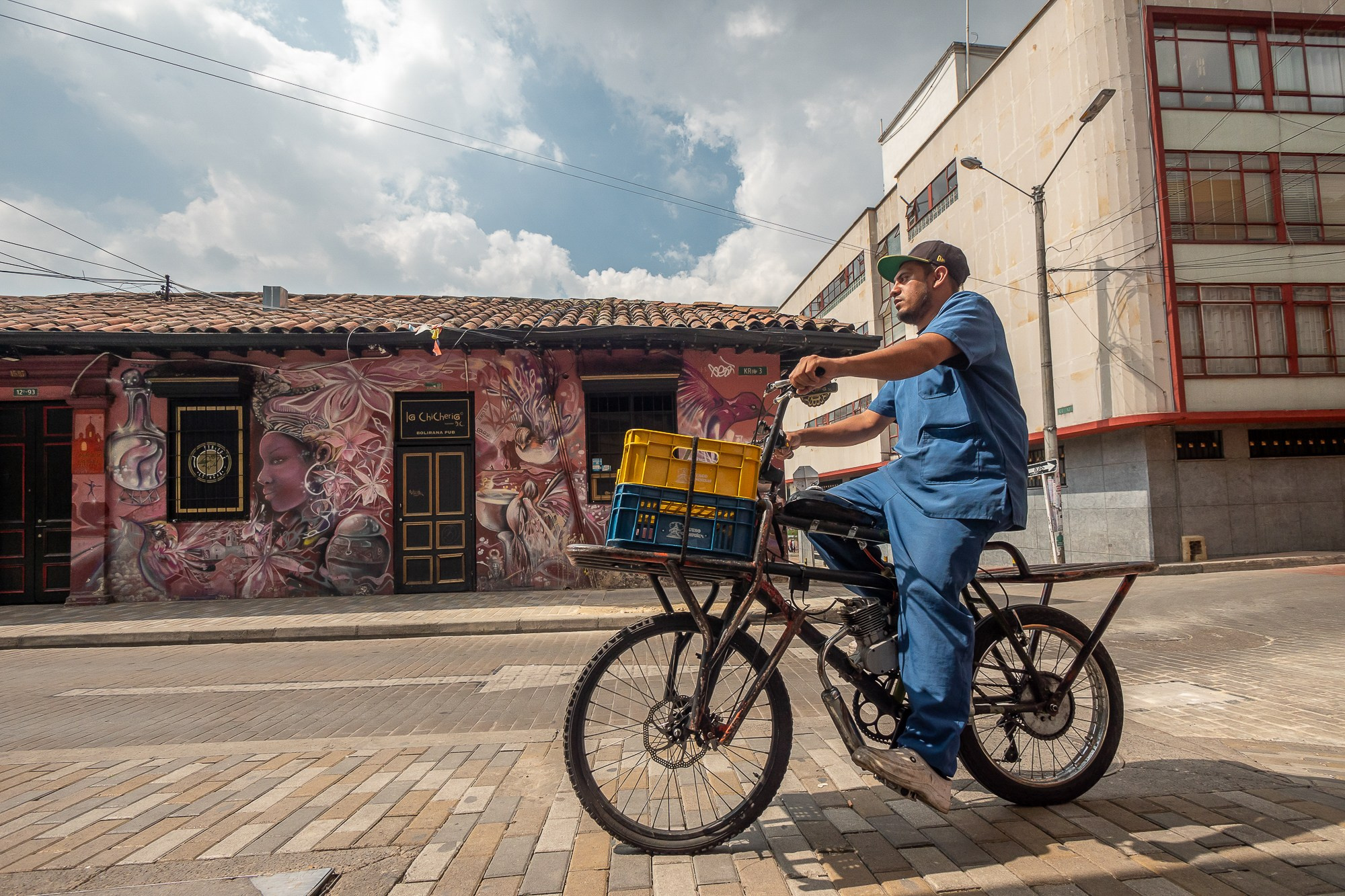 Богота, столица Колумбии. Bogotá, the capital of Colombia. Фотограф Алексей Скоробогатько