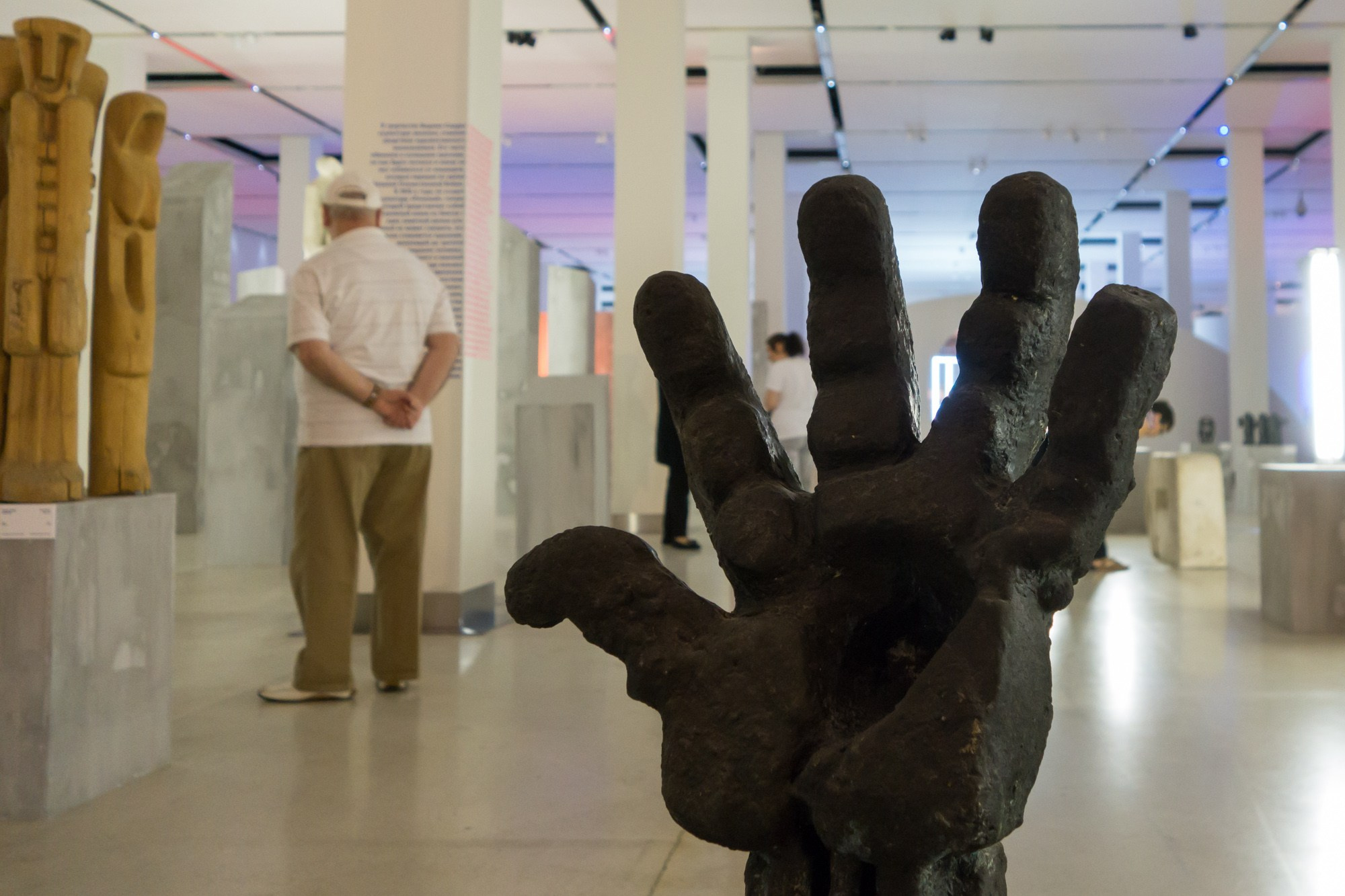 Выставка В. Сидура в Манеже, г. Москва. Фотограф Алексей Скоробогатько
