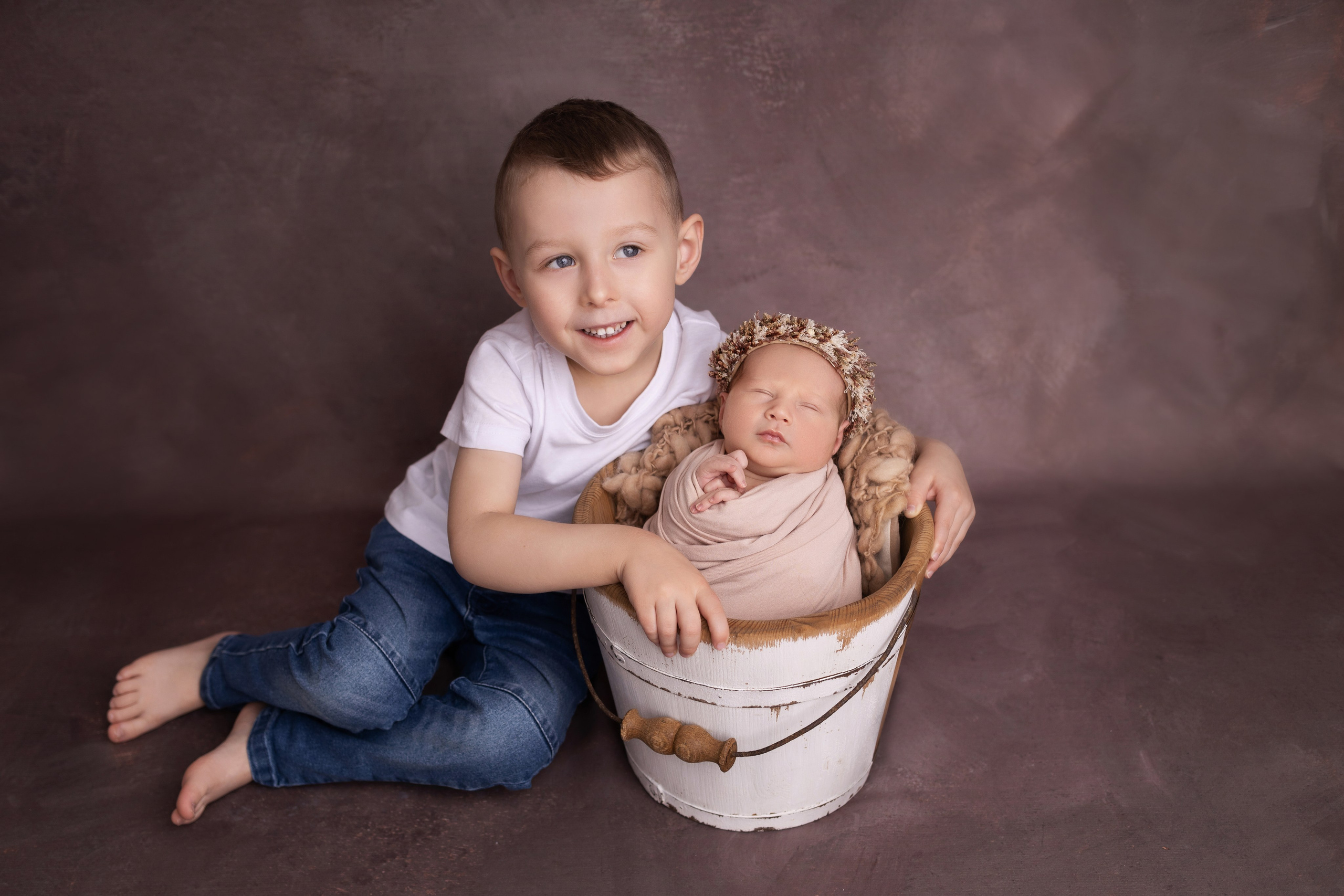 Семейные кадры от Elvira Kamaeva. Фотограф новорожденных малышей в Омске и Омской области Эльвира Камаева