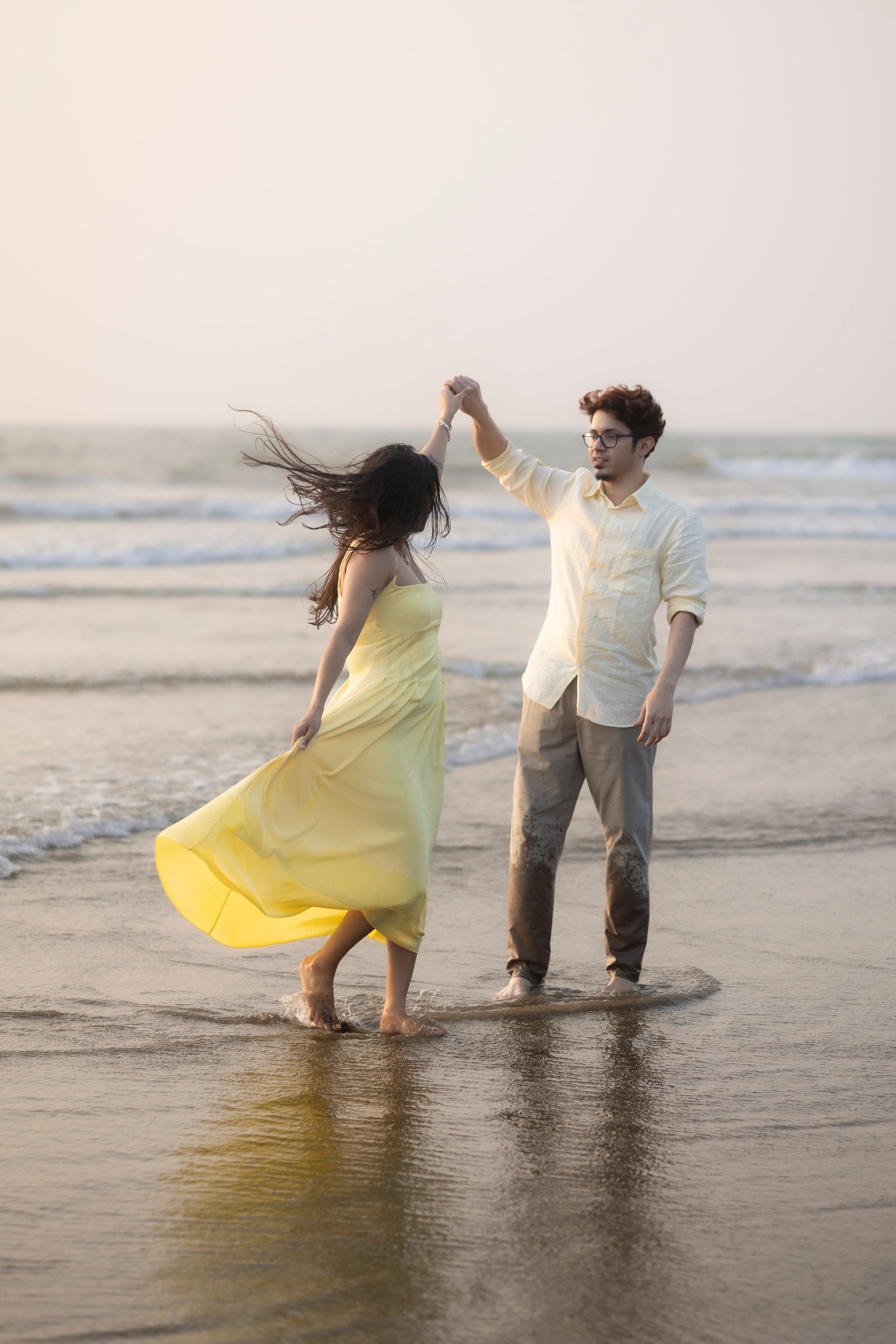 Love story photo session in Morjim (GOA). Свадебные видео