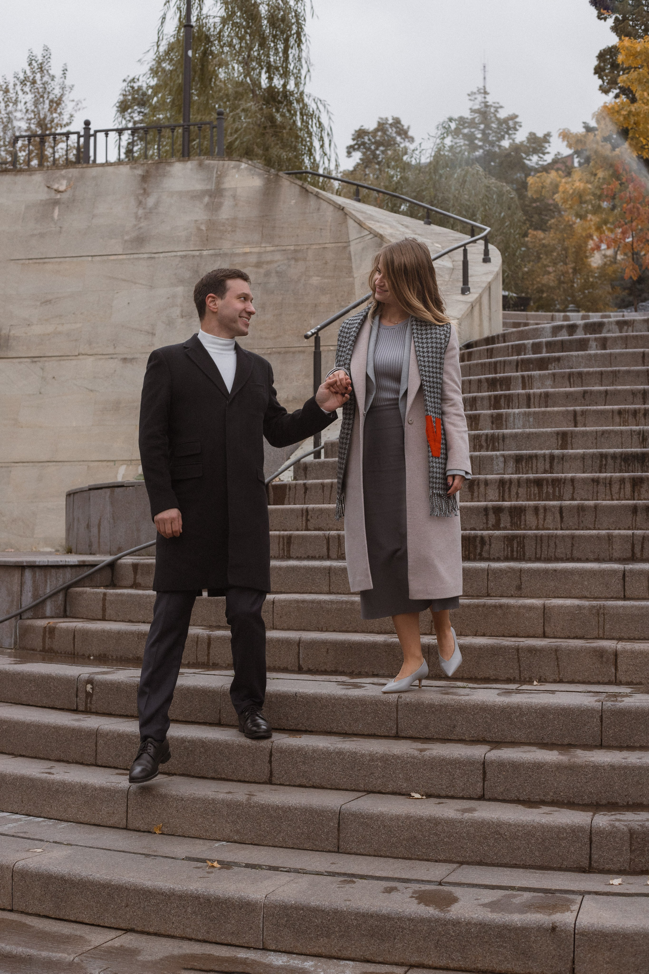 Осенняя прогулка. Свадебный и портретный фотограф в Москве Мария Кравченко