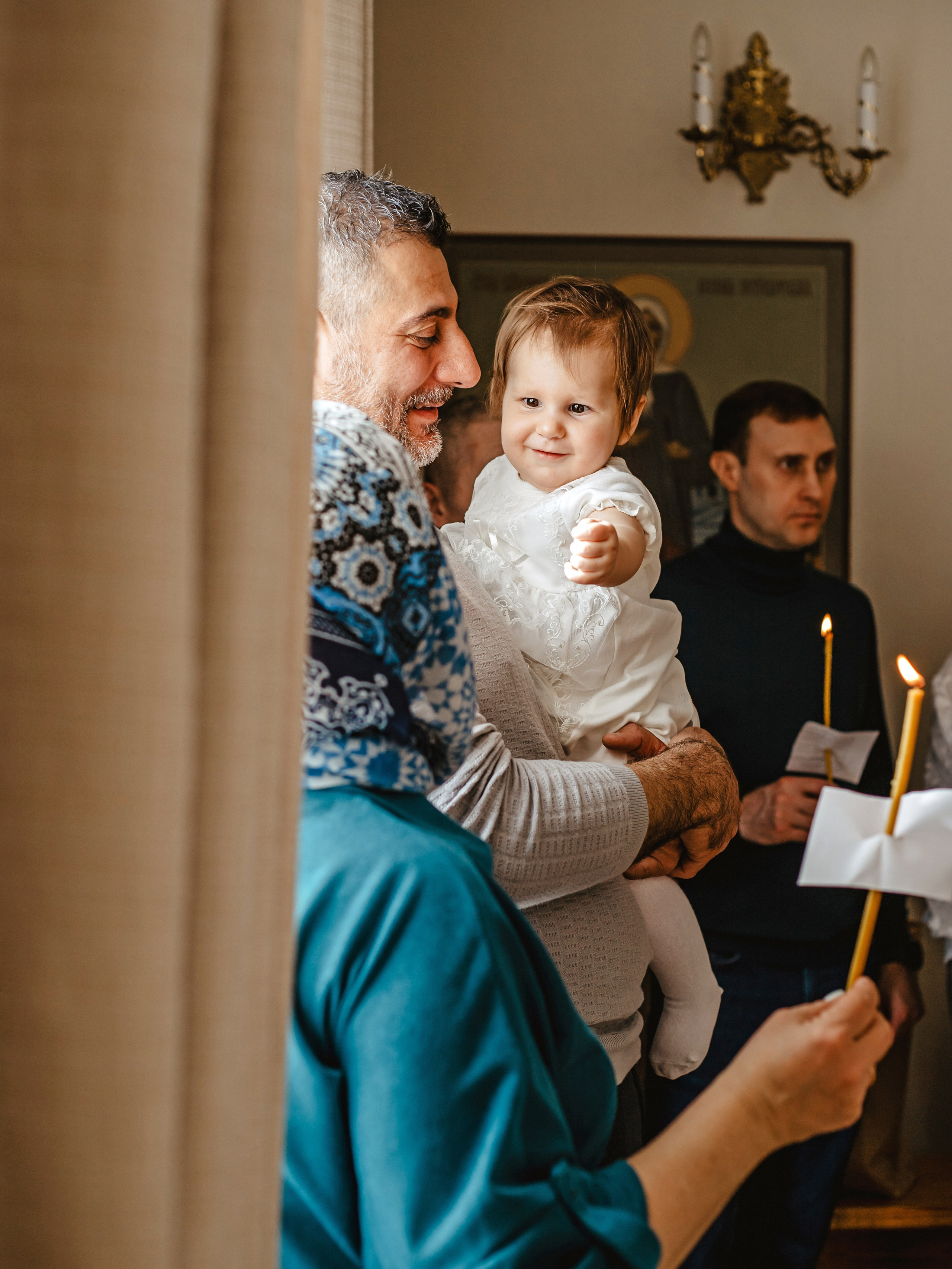 Крешение Софии. Семейный и детский фотограф в  г. Екатеринбурге Холодова Юлия
