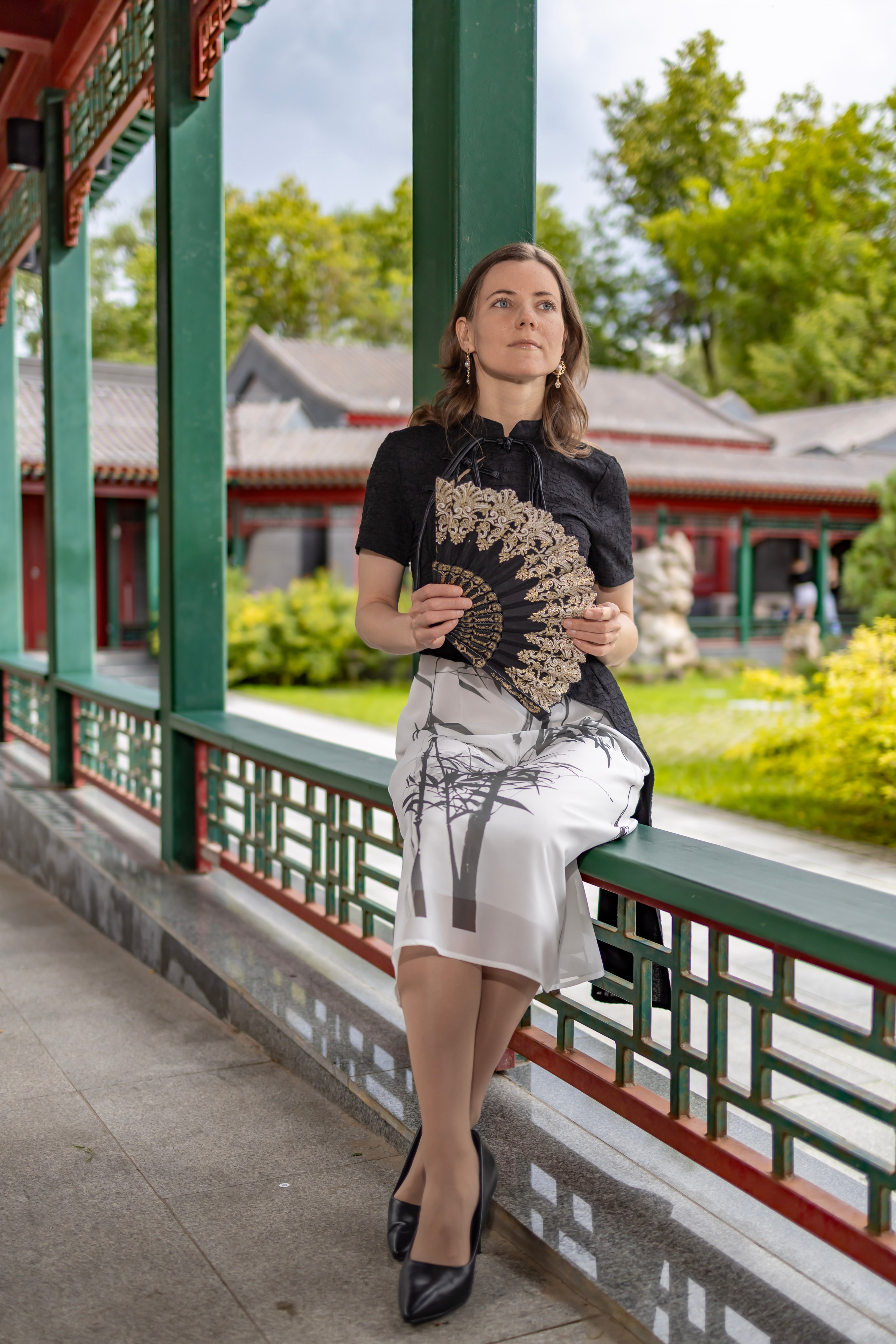 Фотосессия в парке Хуамин: восточная сказка в центре Москвы. Репортажный, семейный и студийный фотограф в Москве Демин Алексей