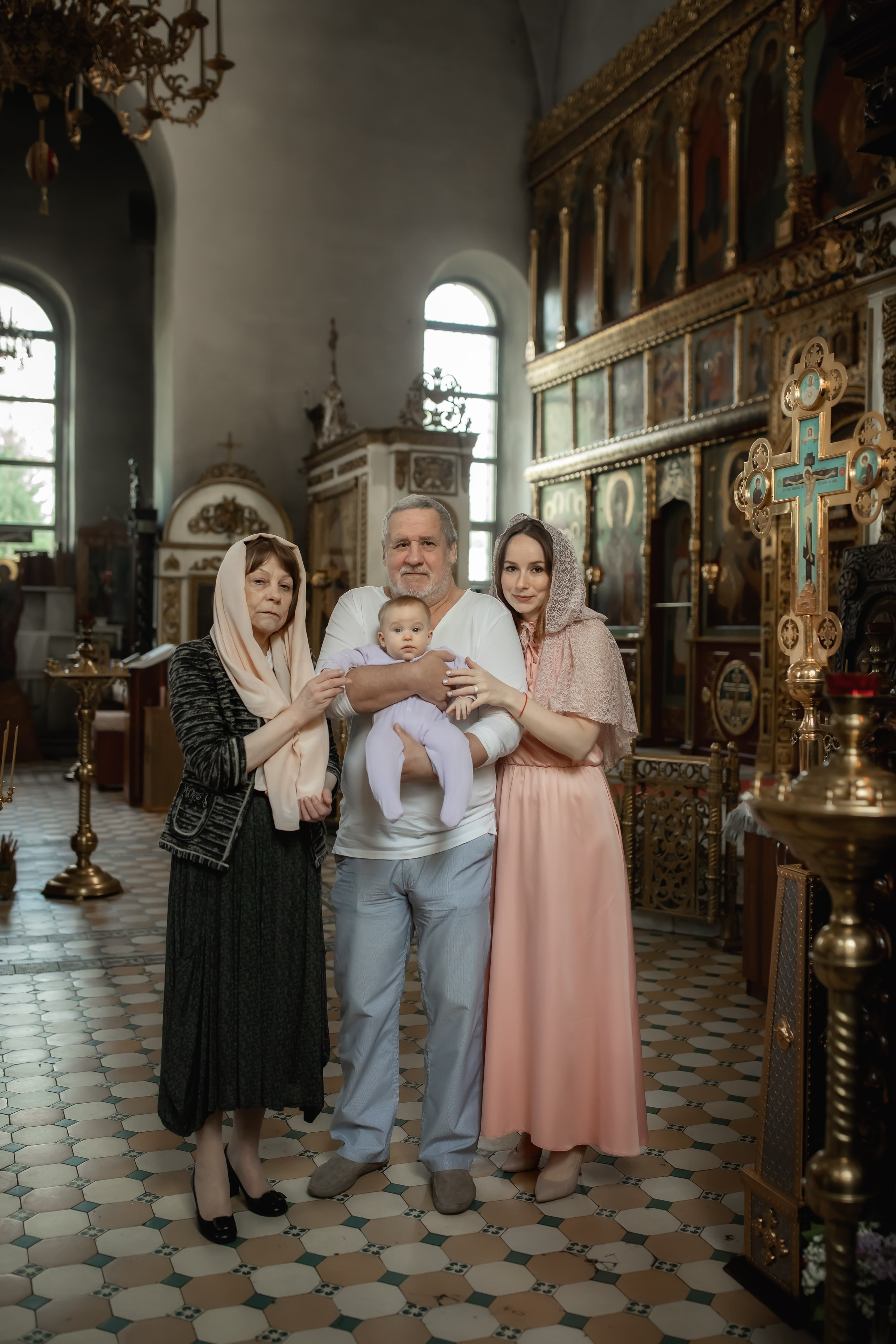 КРЕЩЕНИЕ ЕКАТЕРИНЫ. ФОТОГРАФ