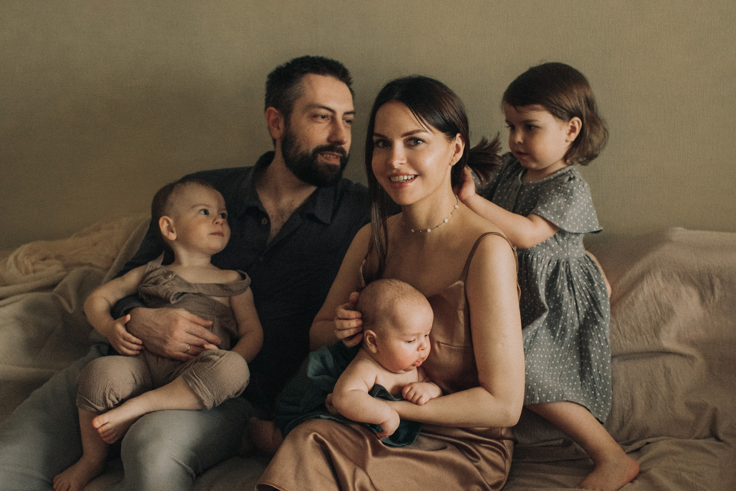 Марк, Максим, Маша, Марина, Валентин. Семейный фотограф Томск