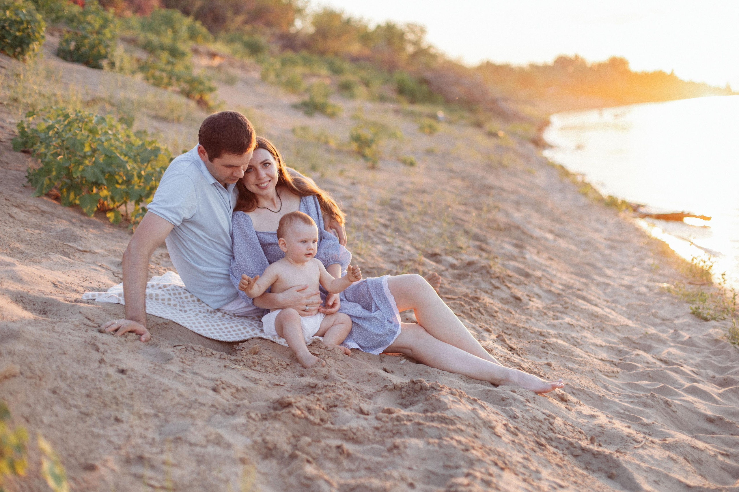 Анастасия + Дмитрий + Оксана. Семейный фотограф Елена Баган Волгоград