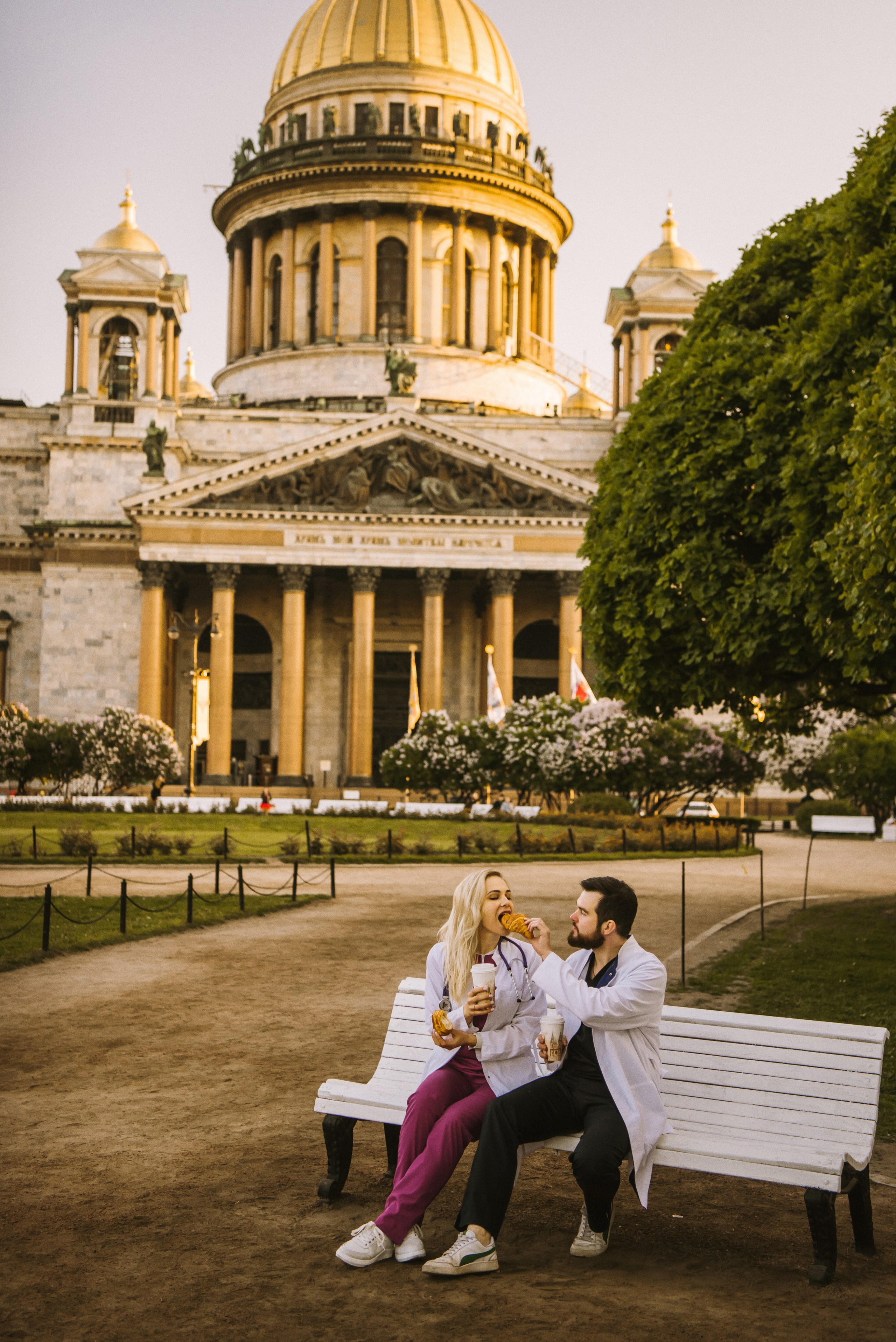 Лера и Женя. Разводные мосты. Рассвет. Свадебный фотограф в Санкт-Петербурге София Шубик