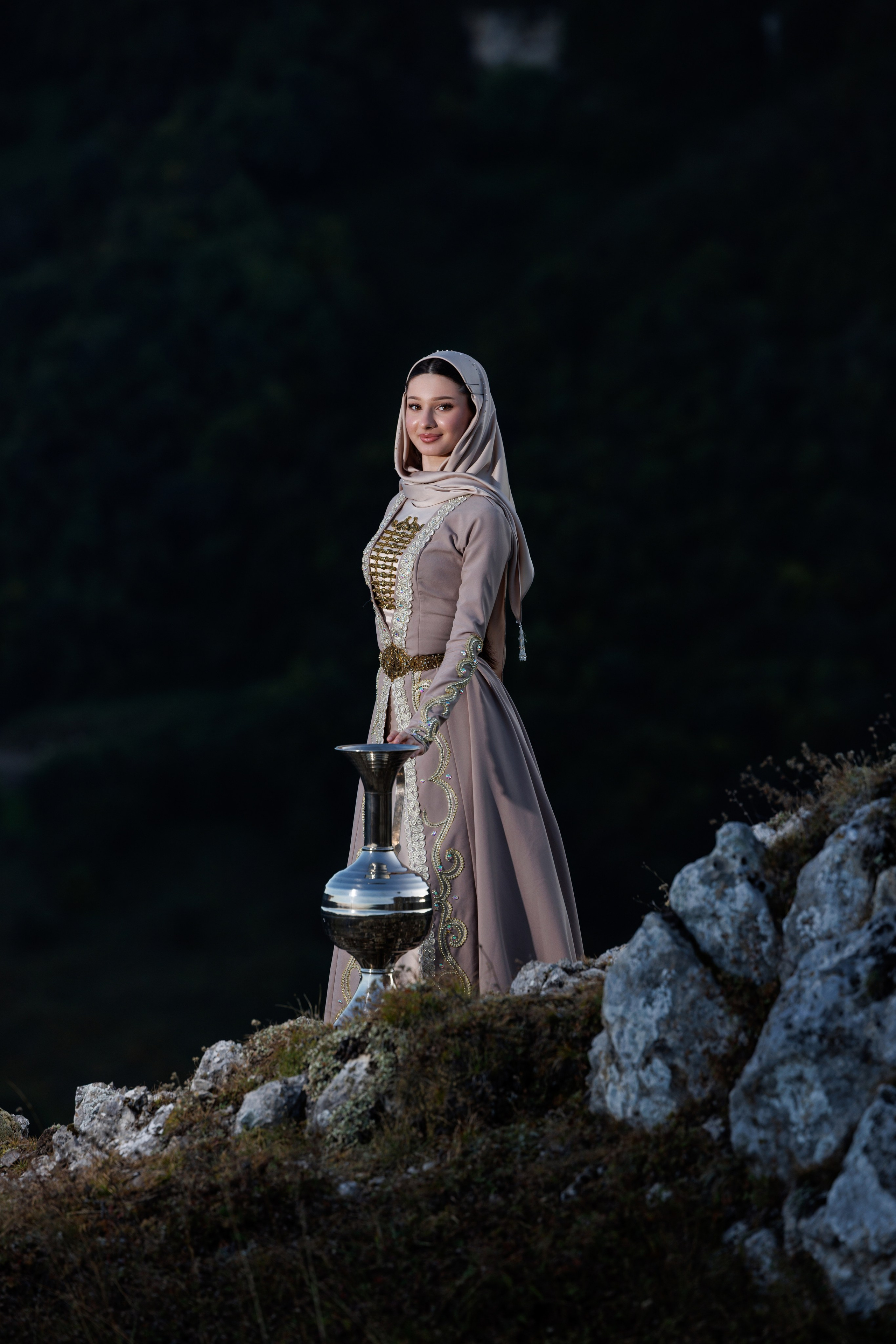 Фотосессия в Галанчоже с Анжелиной Дудаевой. Taysumoff