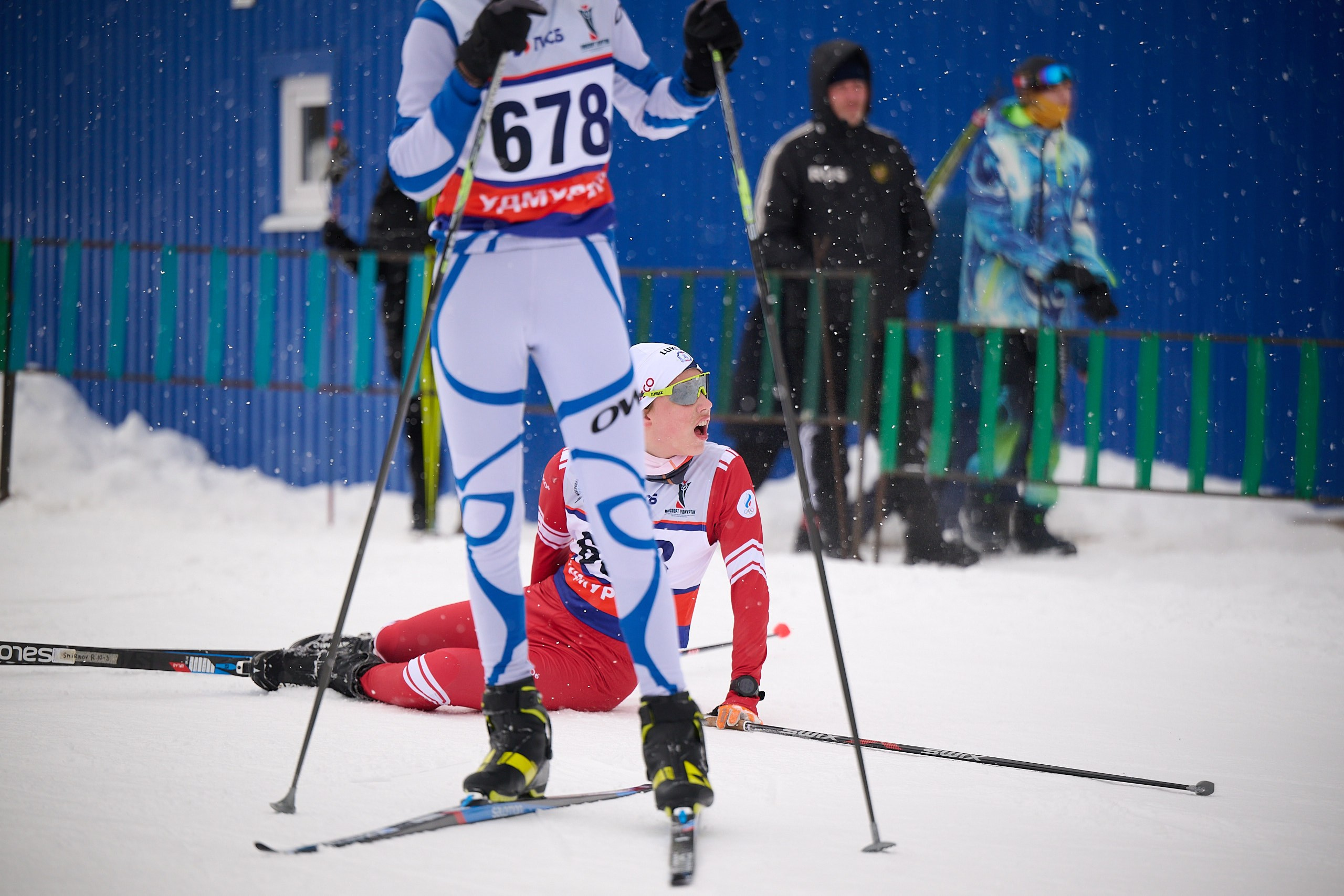 Всероссийские соревнования по лыжным гонкам «Пионерская правда». Ижевс. Спортивный репортажный фотограф в Ижевске Сергей Мерзляков
