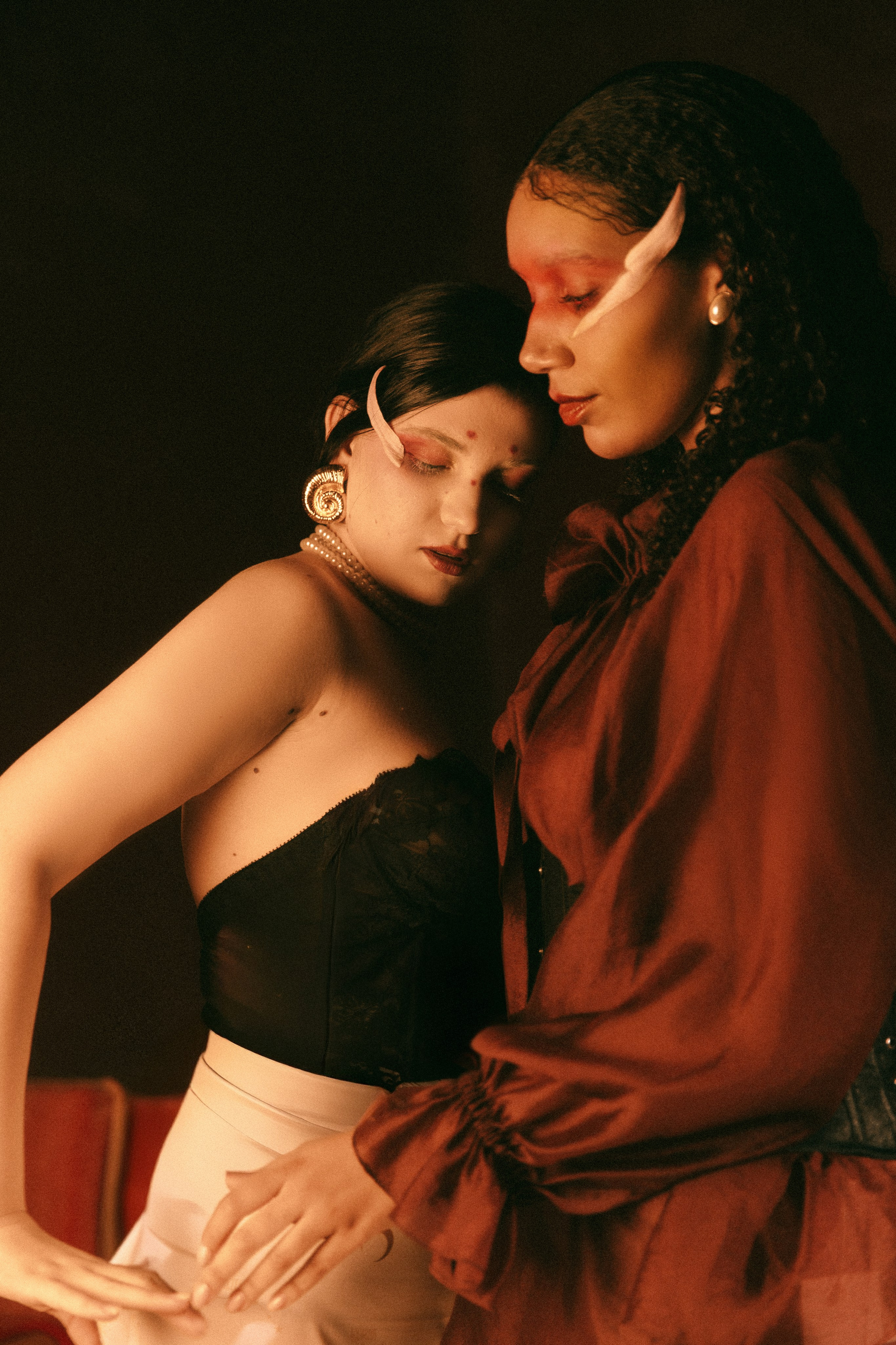 Floral étude. Rosebud. core production