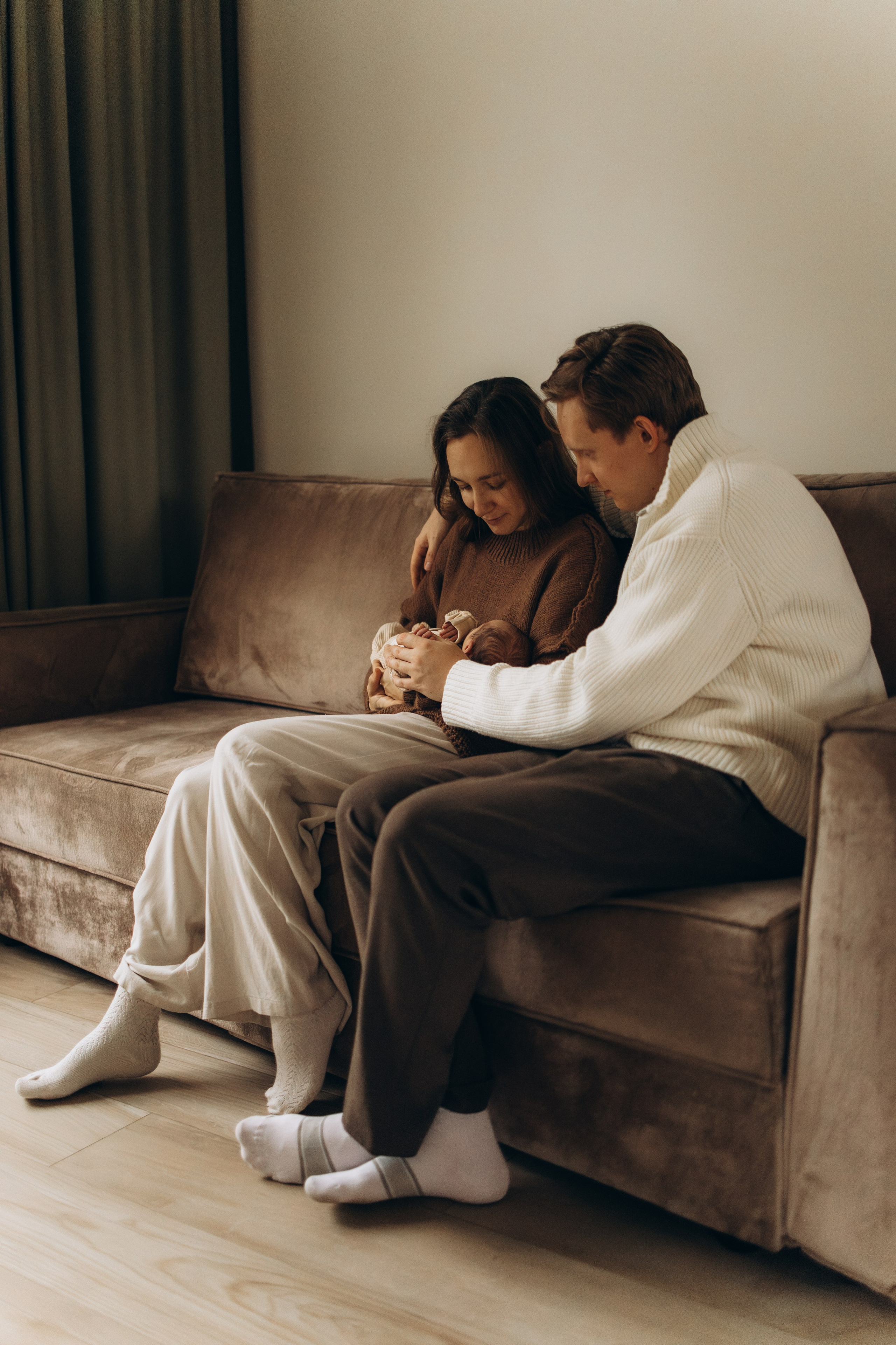 Аня, Игорь и Варя. Семейный фотограф в Москве и Московской области Александра Раизина