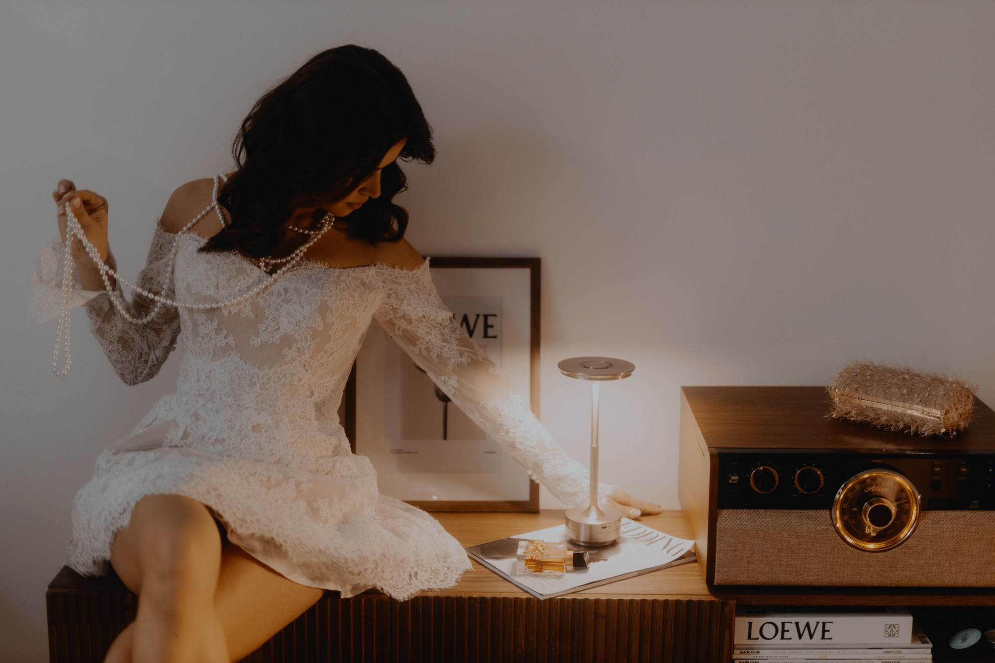 Утро невесты в Aesthetic Studio. Свадебные фотографы в Гомеле и Минске Сергей и Анастасия Фещенок