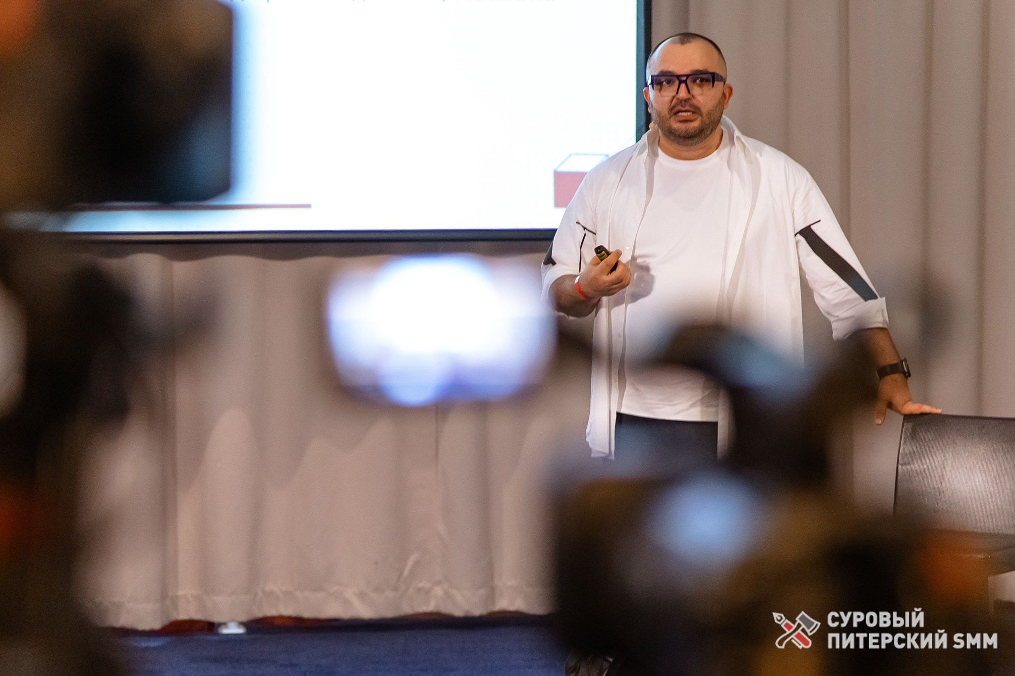 Репортаж конференции «Суровый Питерский SMM». Фотограф в Санкт-Петербурге Ефремова Наталья