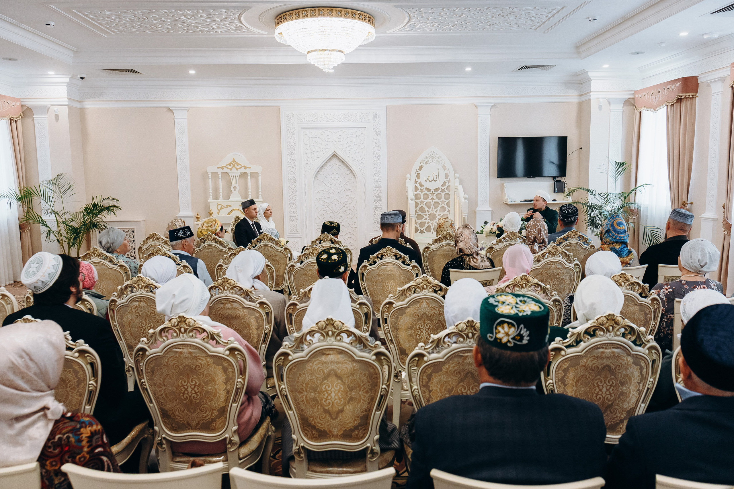 никах в мечети Марджани