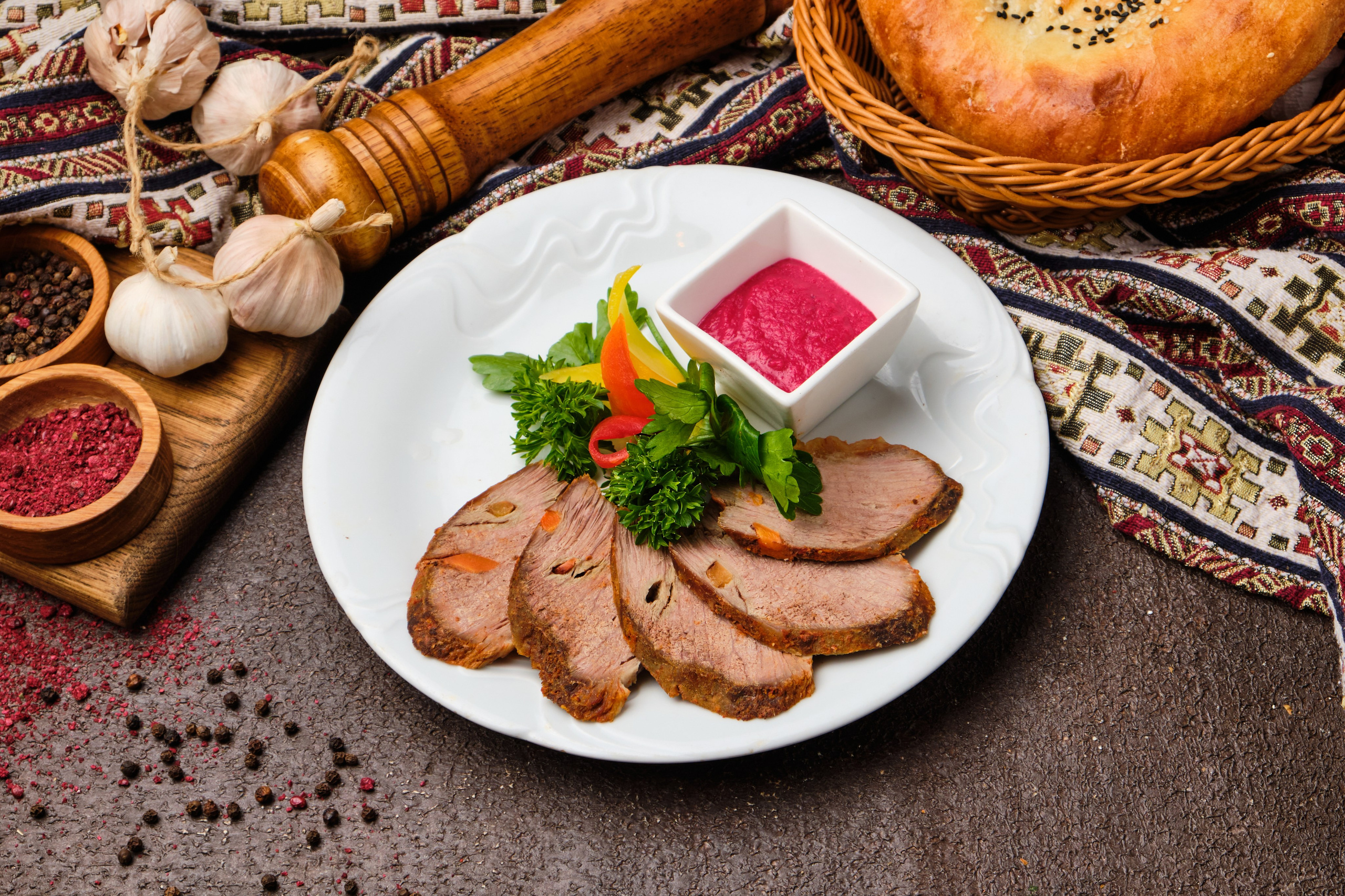 Food Photography of Azerbaijani Cuisine | Photographer for Restaurants Tbilisi. Commercial Photographer Tbilisi | Food & Product Photography | Vitaly Gorbachev