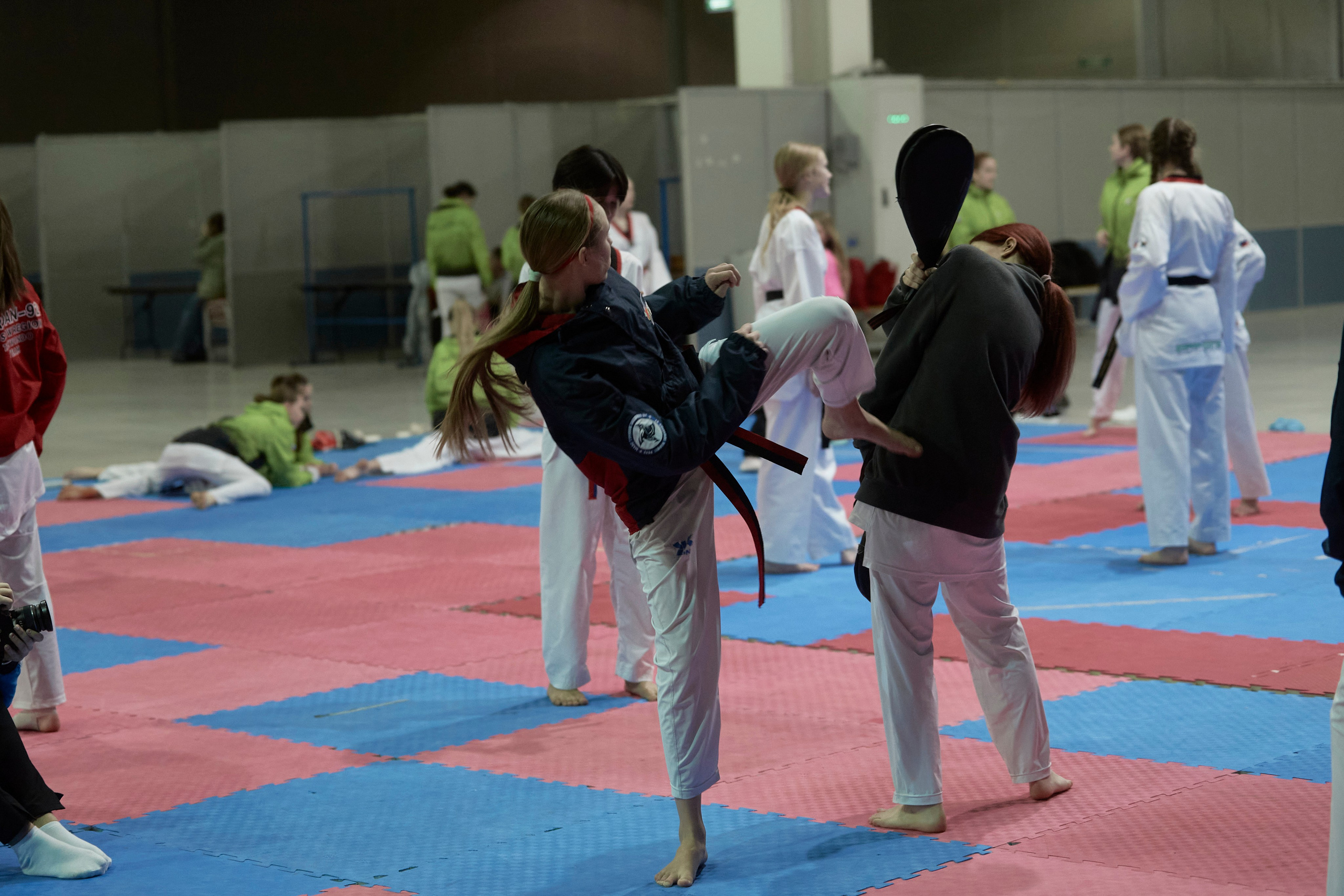 Taekwondo kids. Фотограф Наталья Леонова