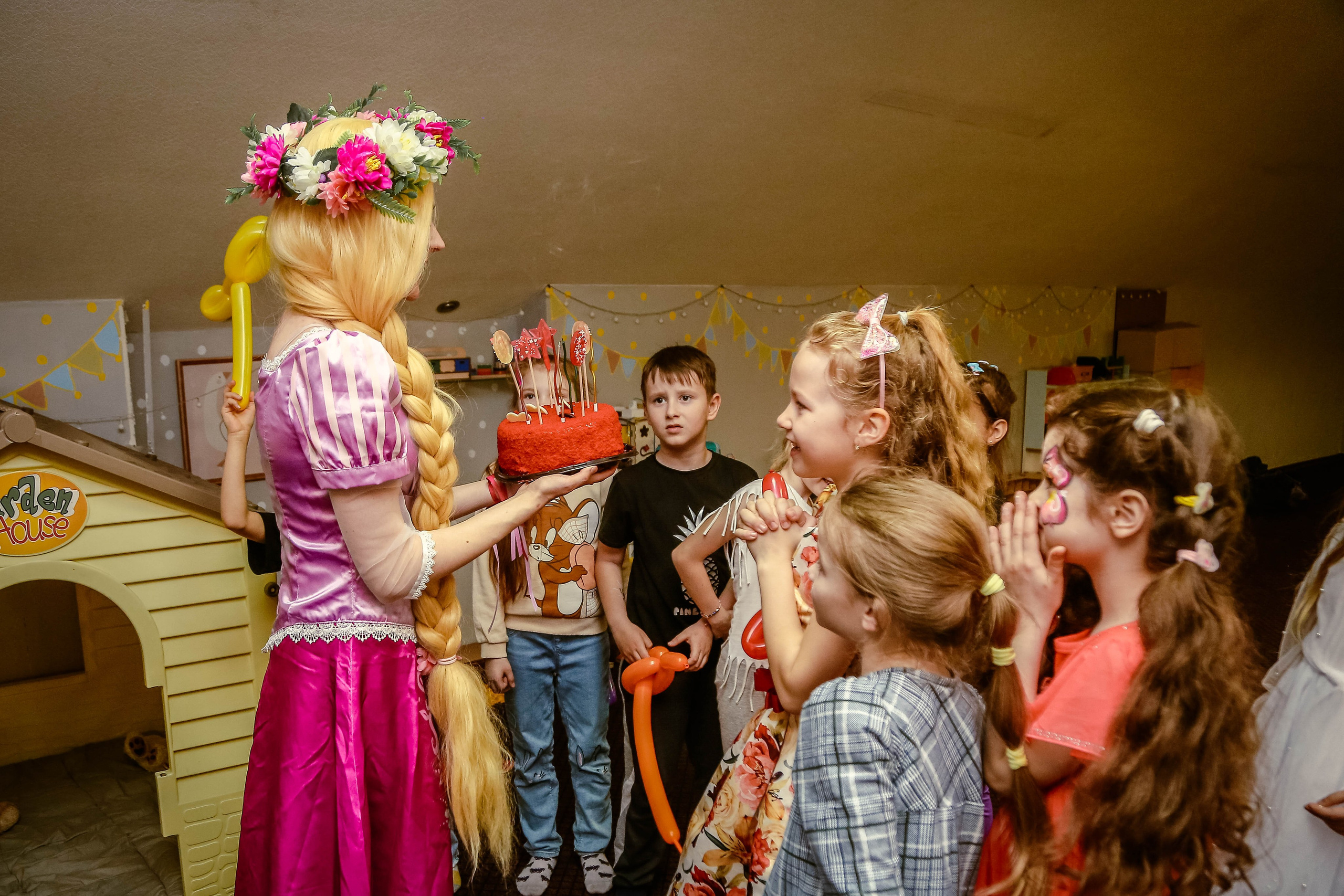 День рождения Ксюша 7 лет. Фотограф Гавриленко Светлана