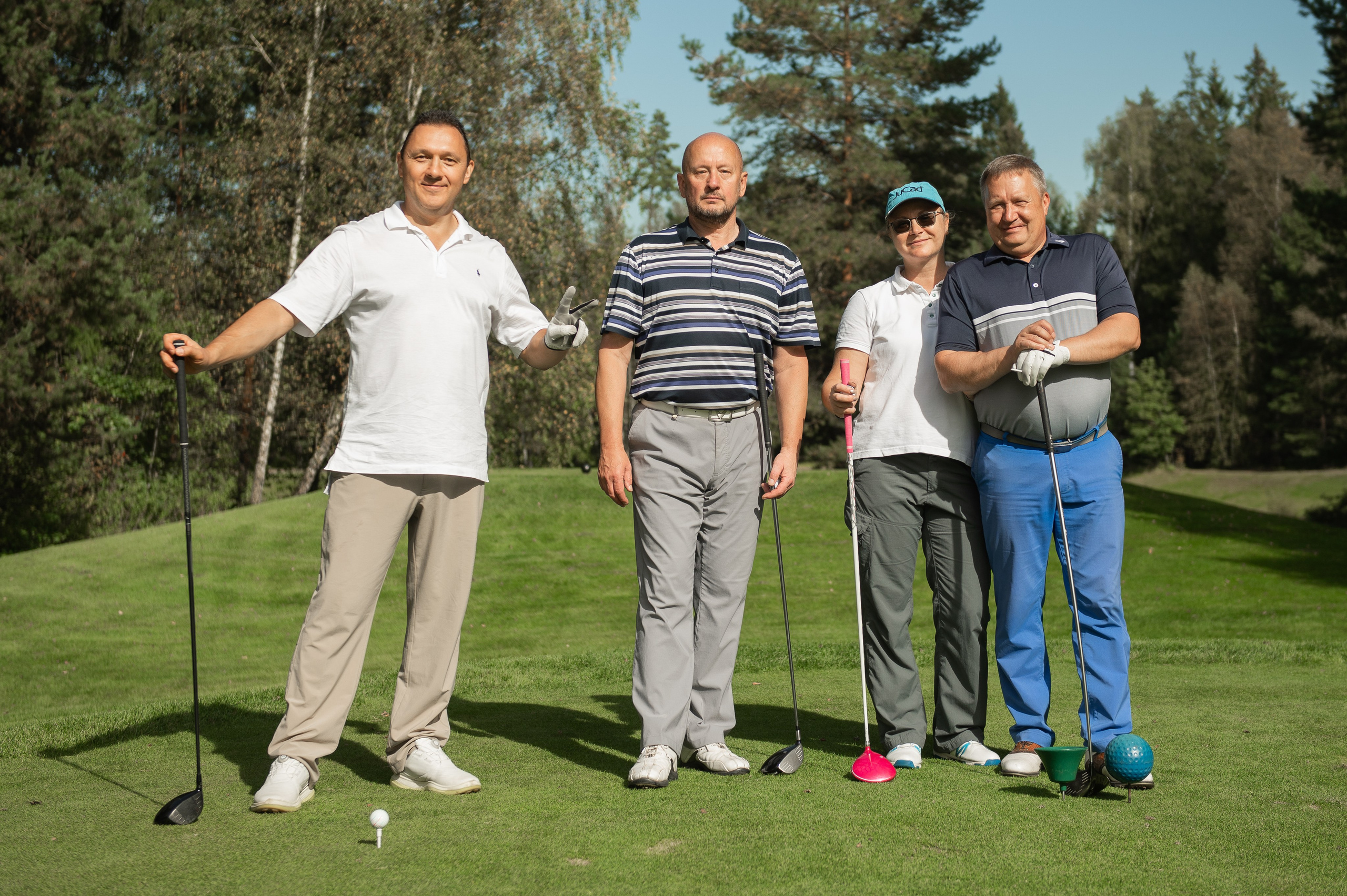 Турнир по гольфу. Профессиональный фотограф в Москве Александра Харламова