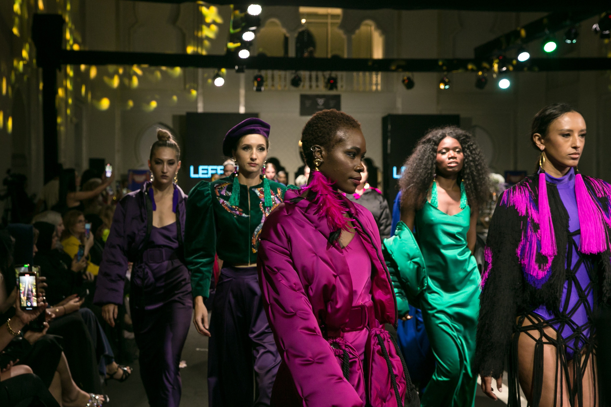 Показ в Дубае LEFFERS. Фотограф и видеограф Анна Домашенко