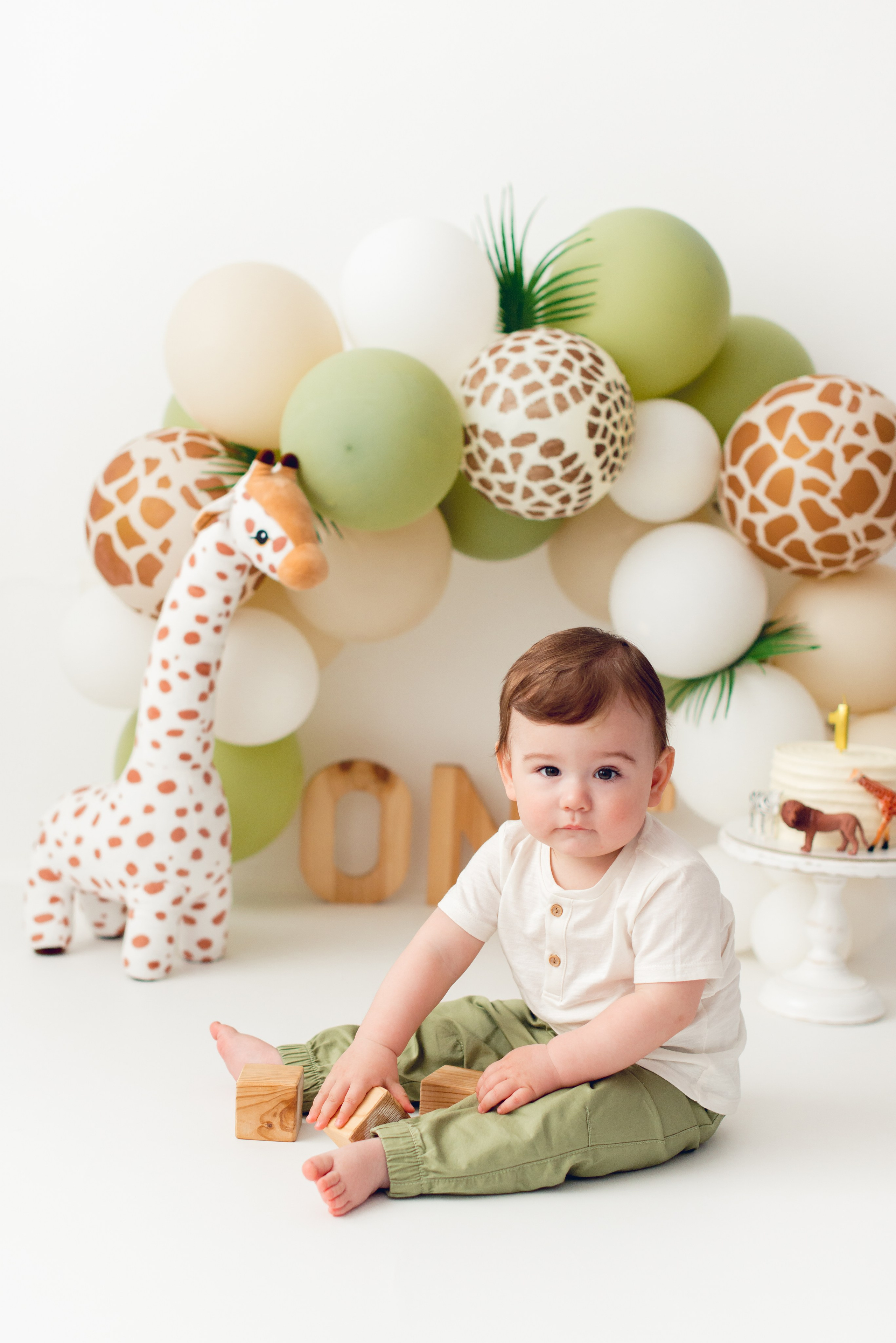 Первый годик для Ромашки. Детская фотостудия ст. Брюховецкая