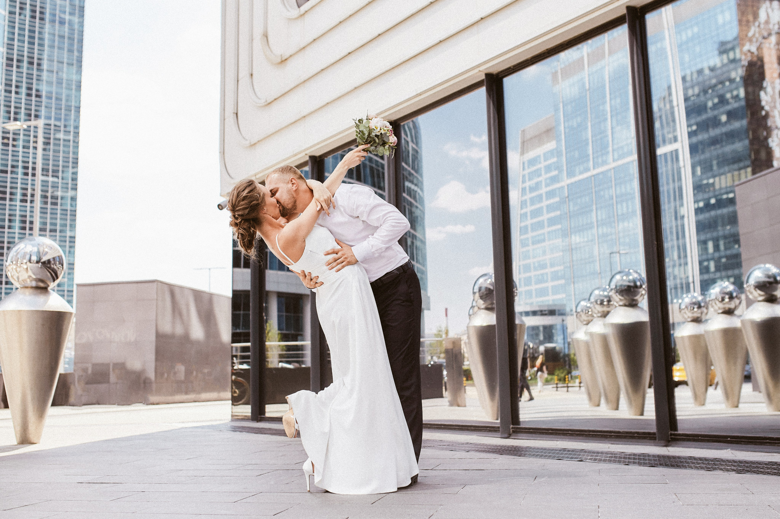 Свадьба в Сити. Портретный фотограф в Москве Мария Варлей