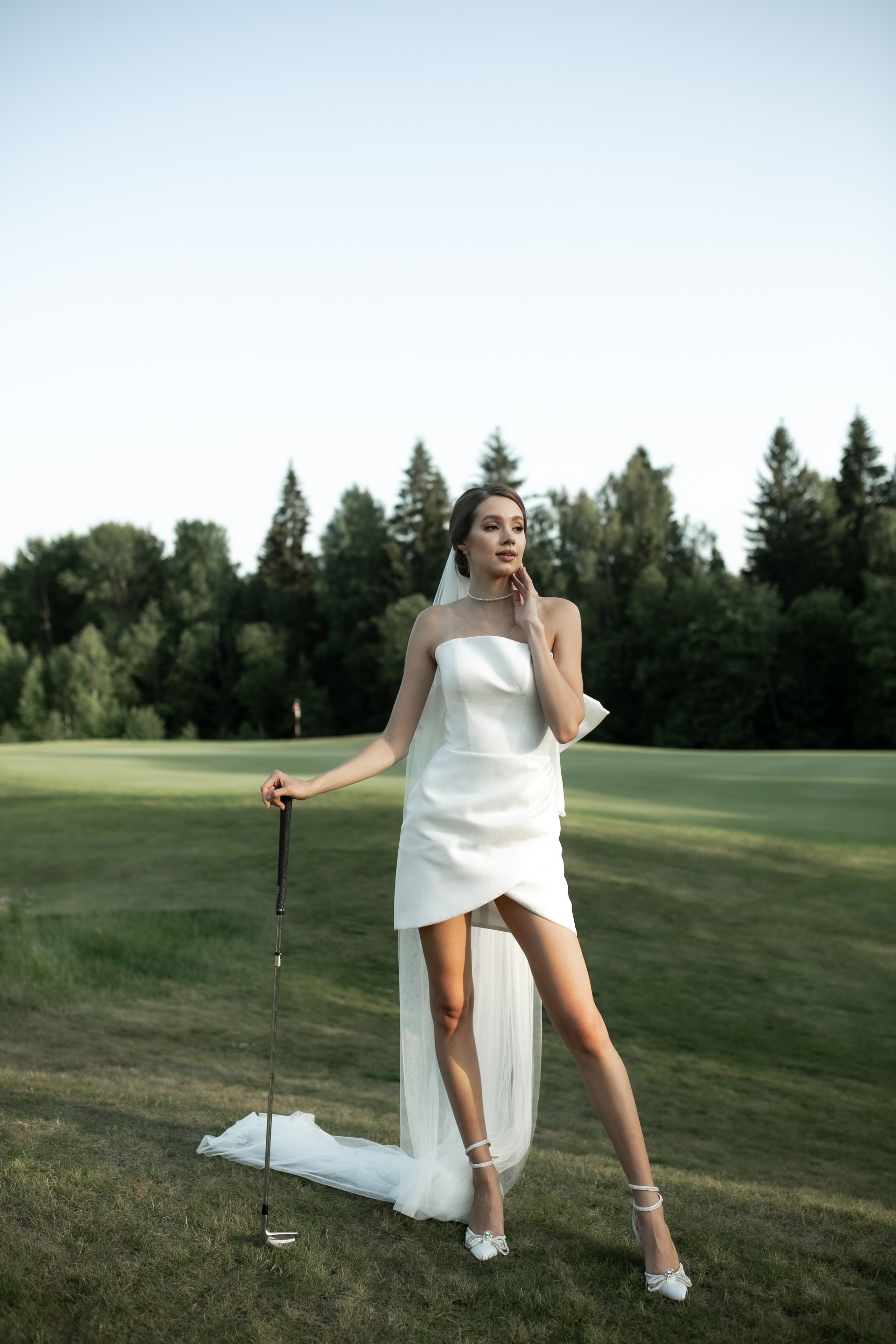 Alina & Georgy Golf Wed