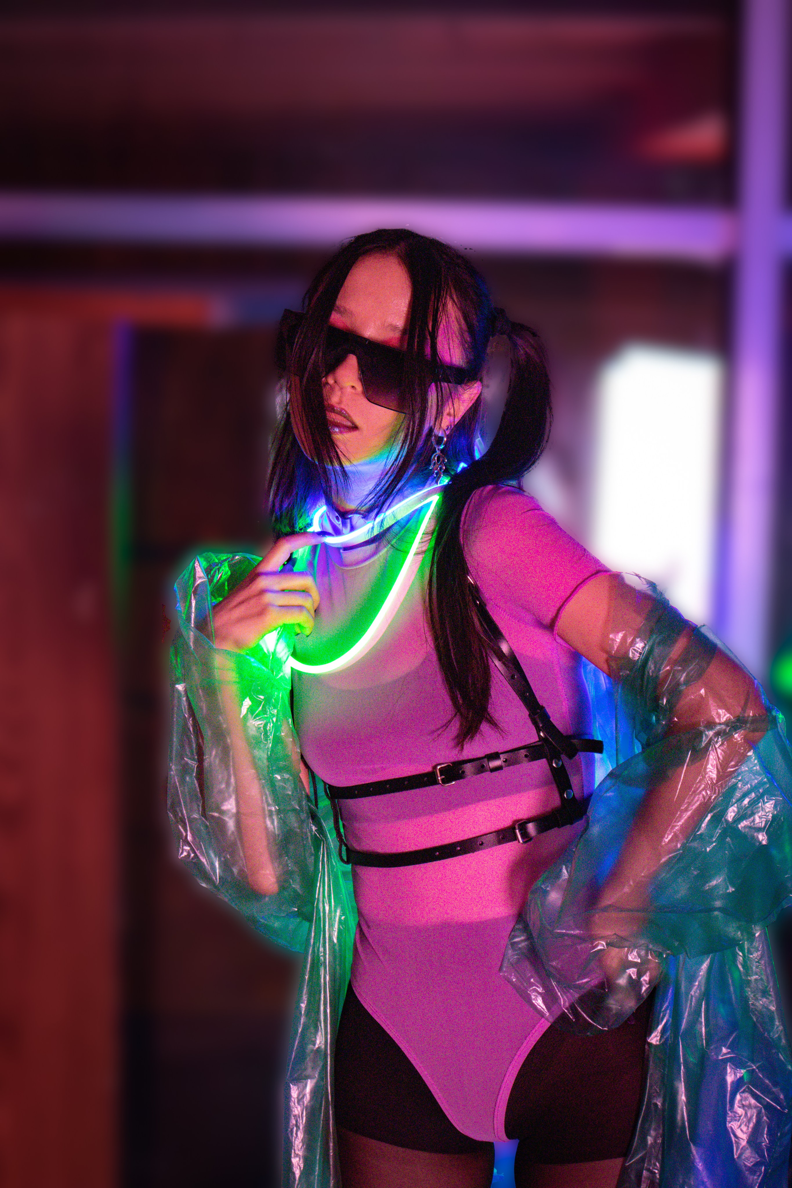 Фотосессия в стиле Киберпанк. Фотограф в Южно-Сахалинске Гусаков Евгений