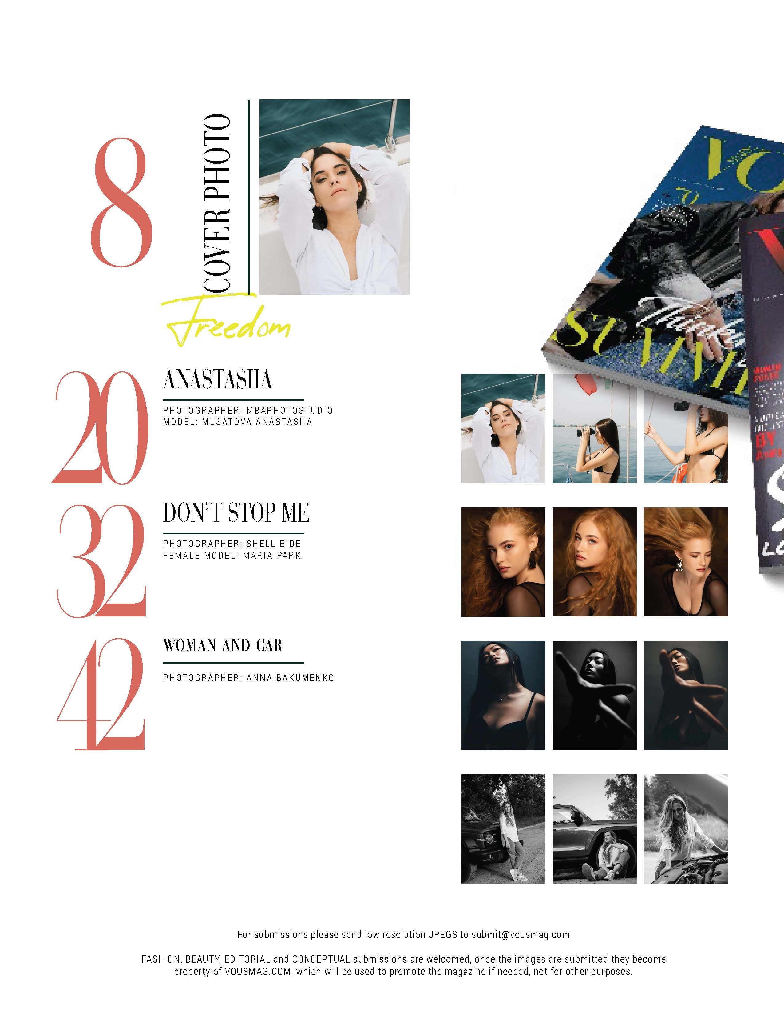 Публикации в журнале. Женский фотограф в Красноярске