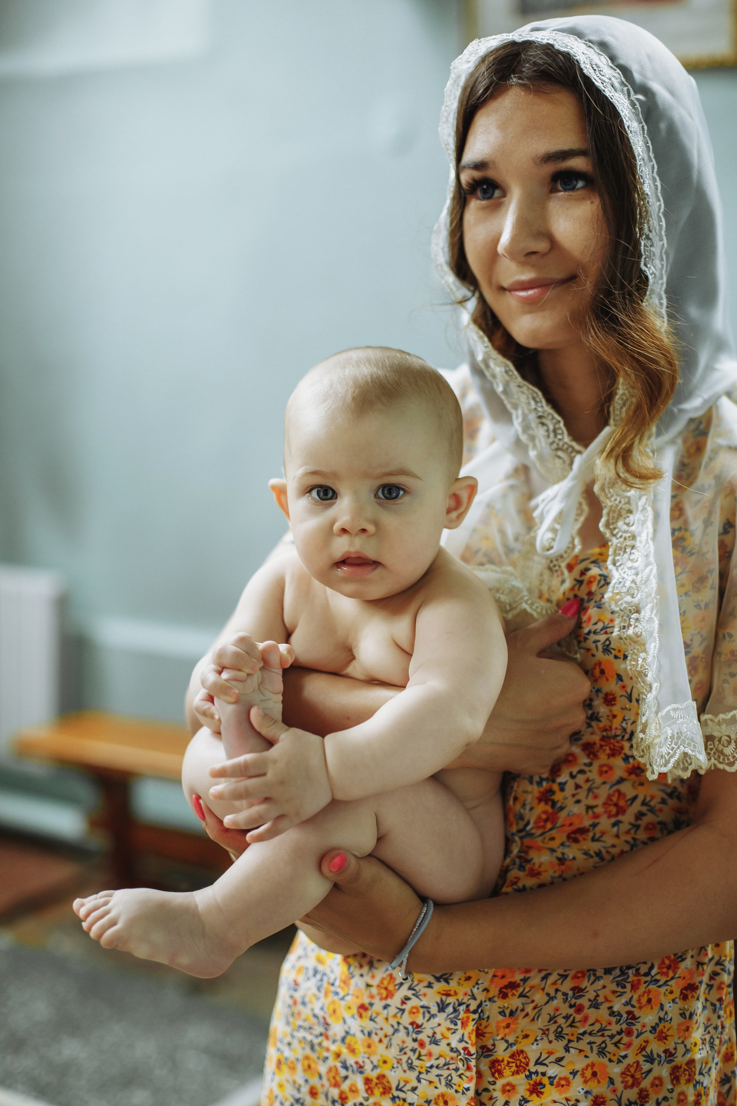Крещение Софии. Семейный и свадебный фотограф в Саратове Катерина Оленская