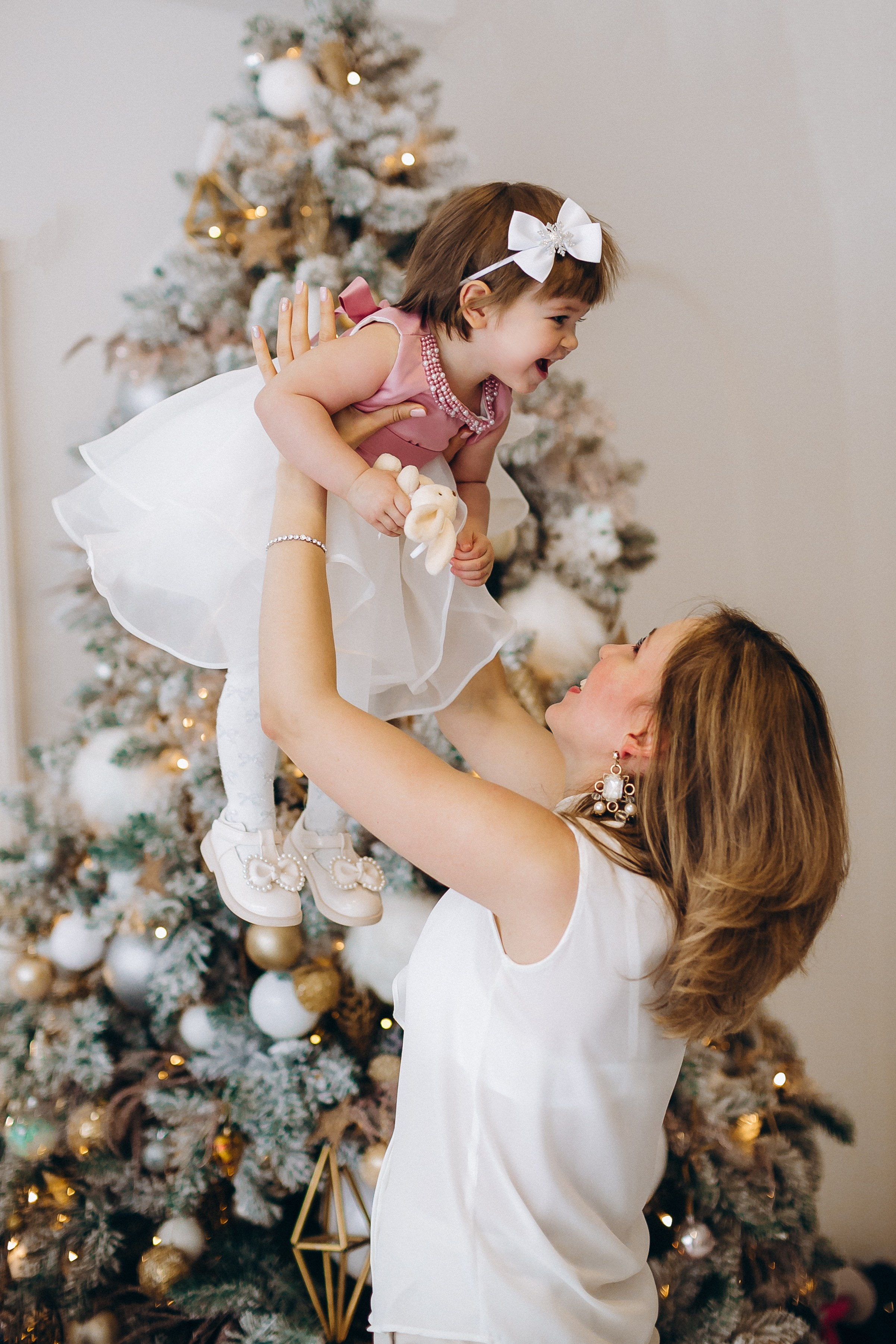 Новогодняя фотосессия в студии. Семейный, детский и школьный фотограф в Москве Рудницкая Анна