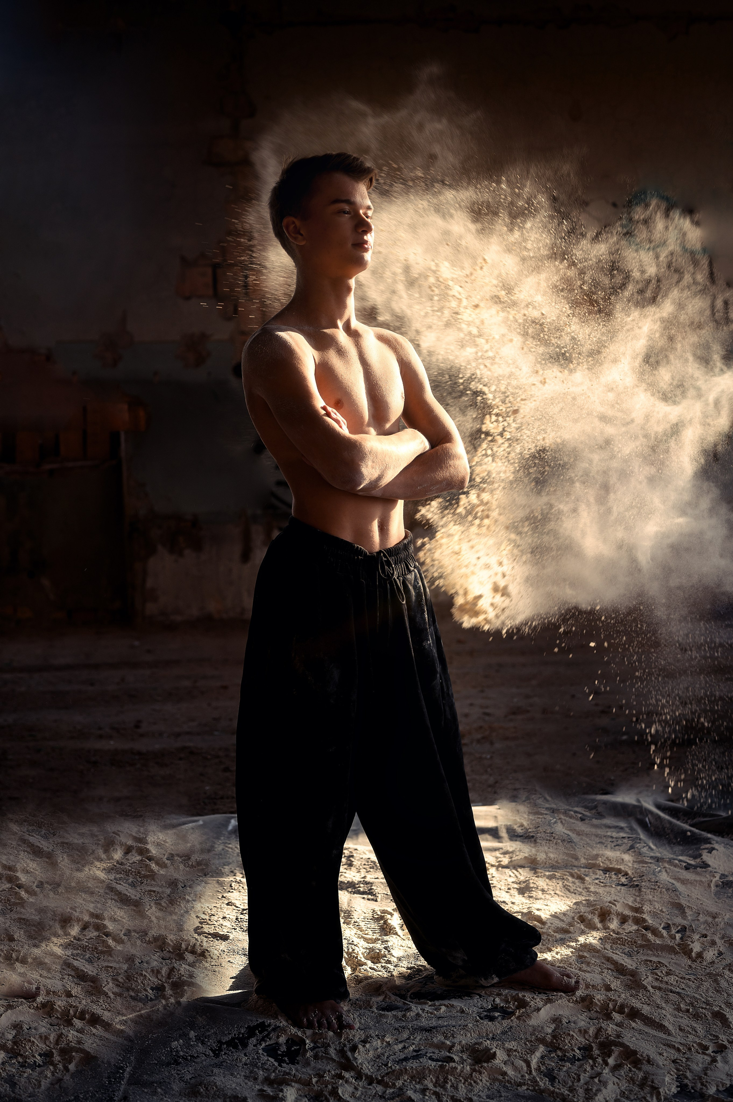 В муке. Семейный и детский фотограф в Канске и Канском р-не, Красноярск и