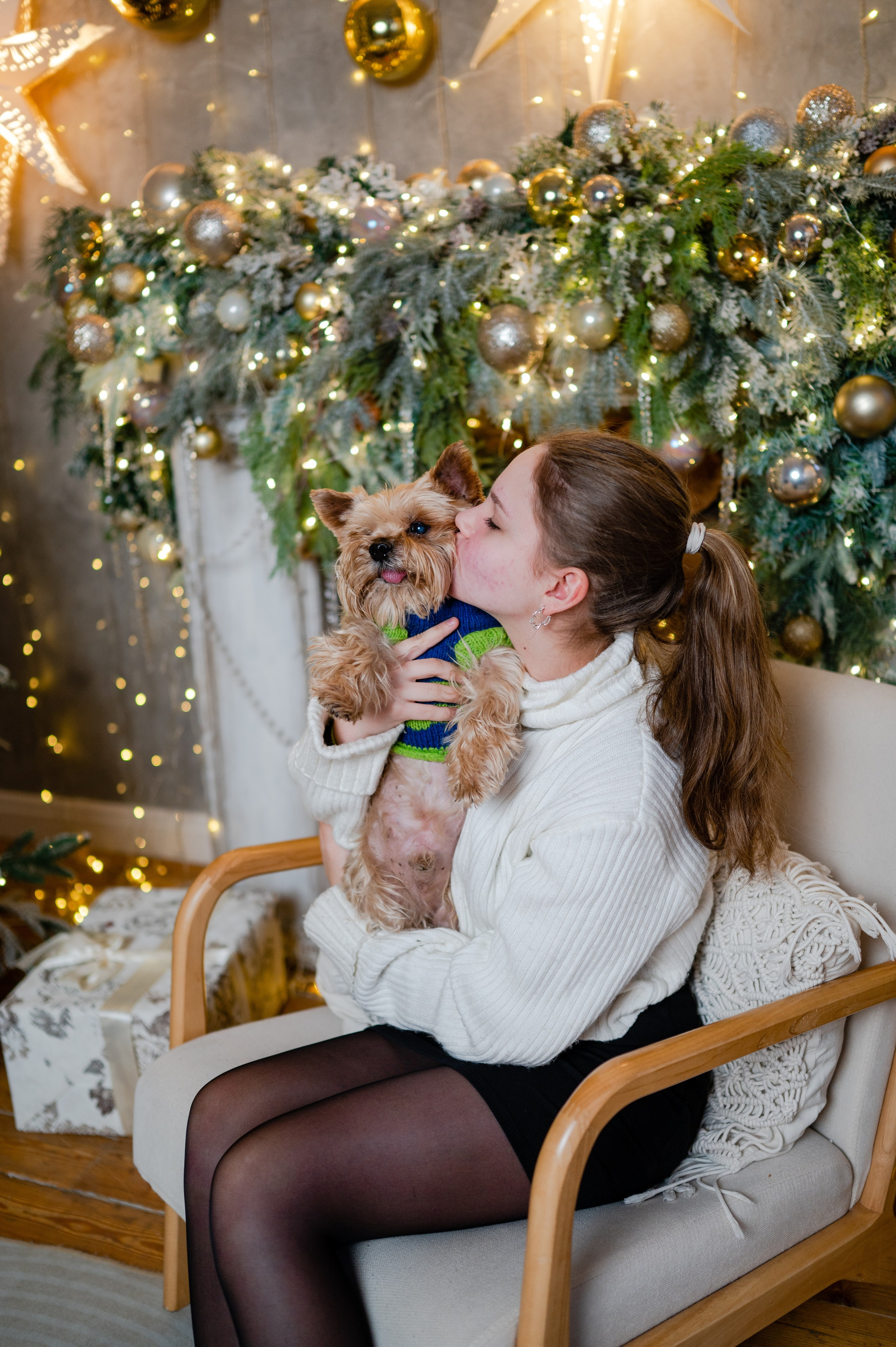 Новогодня съемка. Семейный и детский фотограф в Хабаровске Матюшкова Екатерина