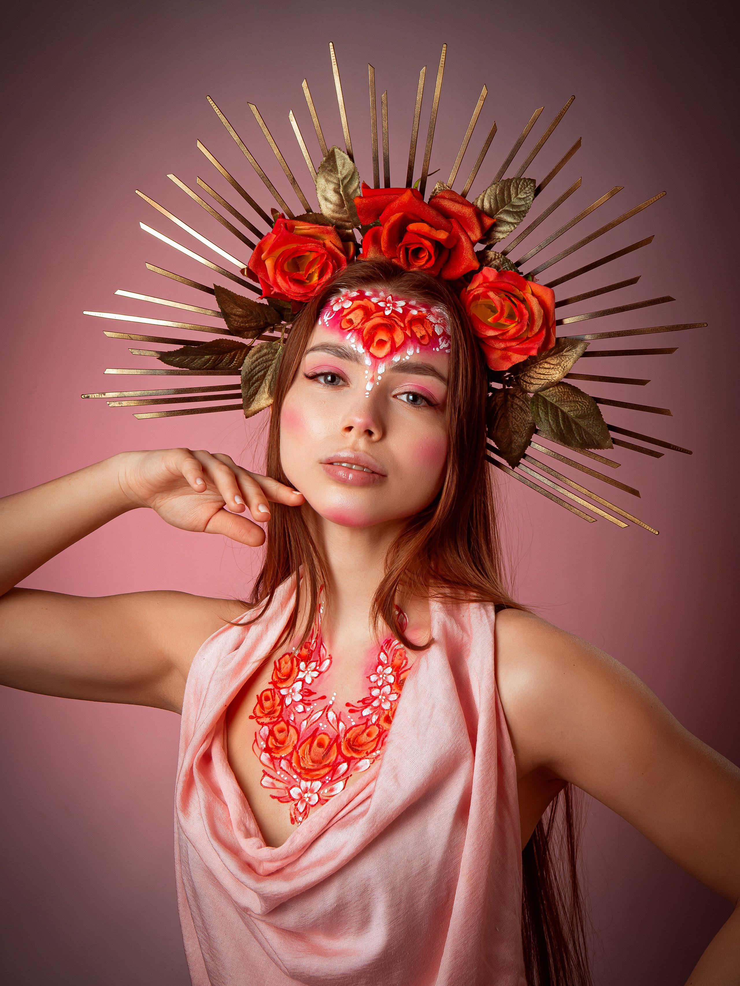 В цветах. Фотограф Мария Кольцова